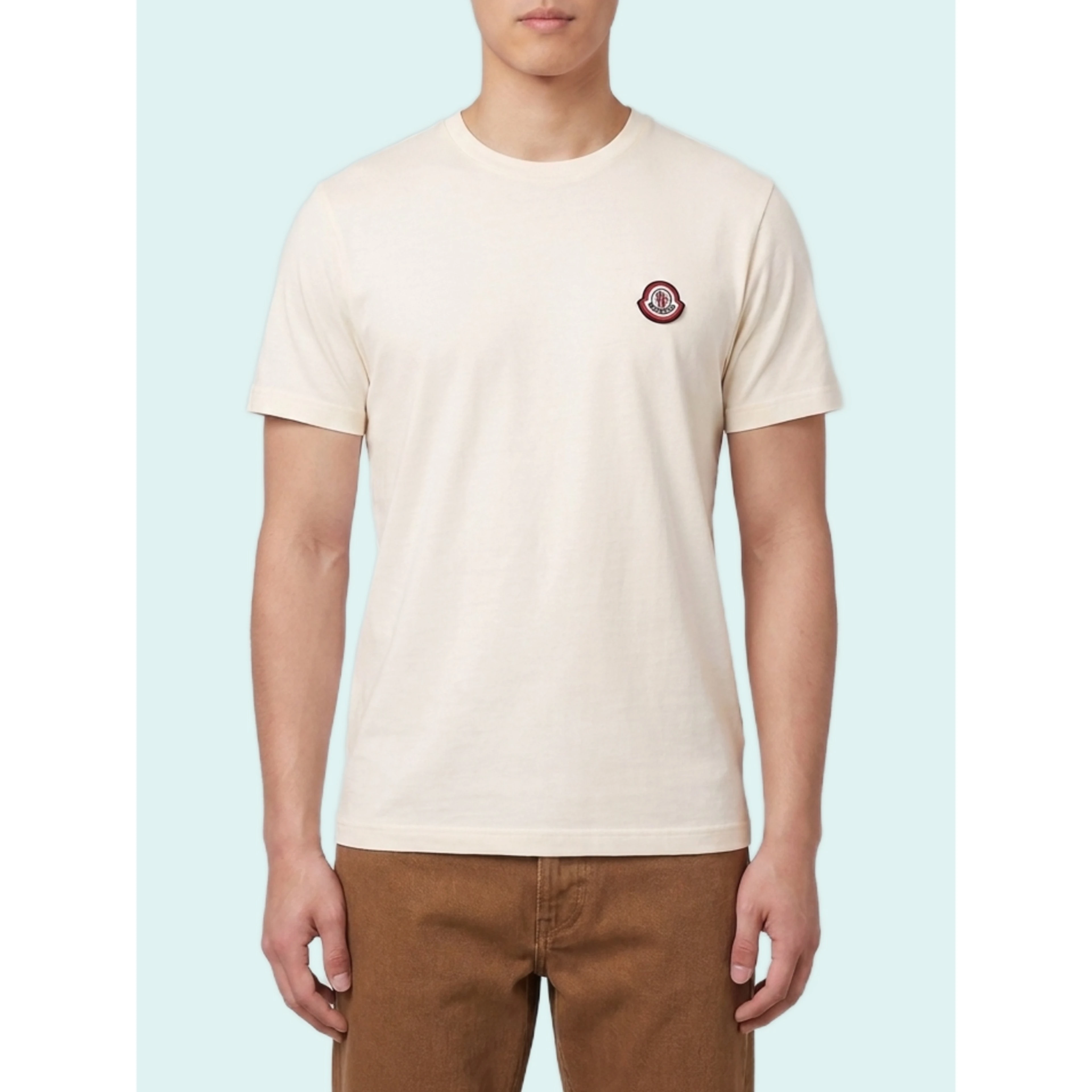 Cotton jersey T-shirt with logo
