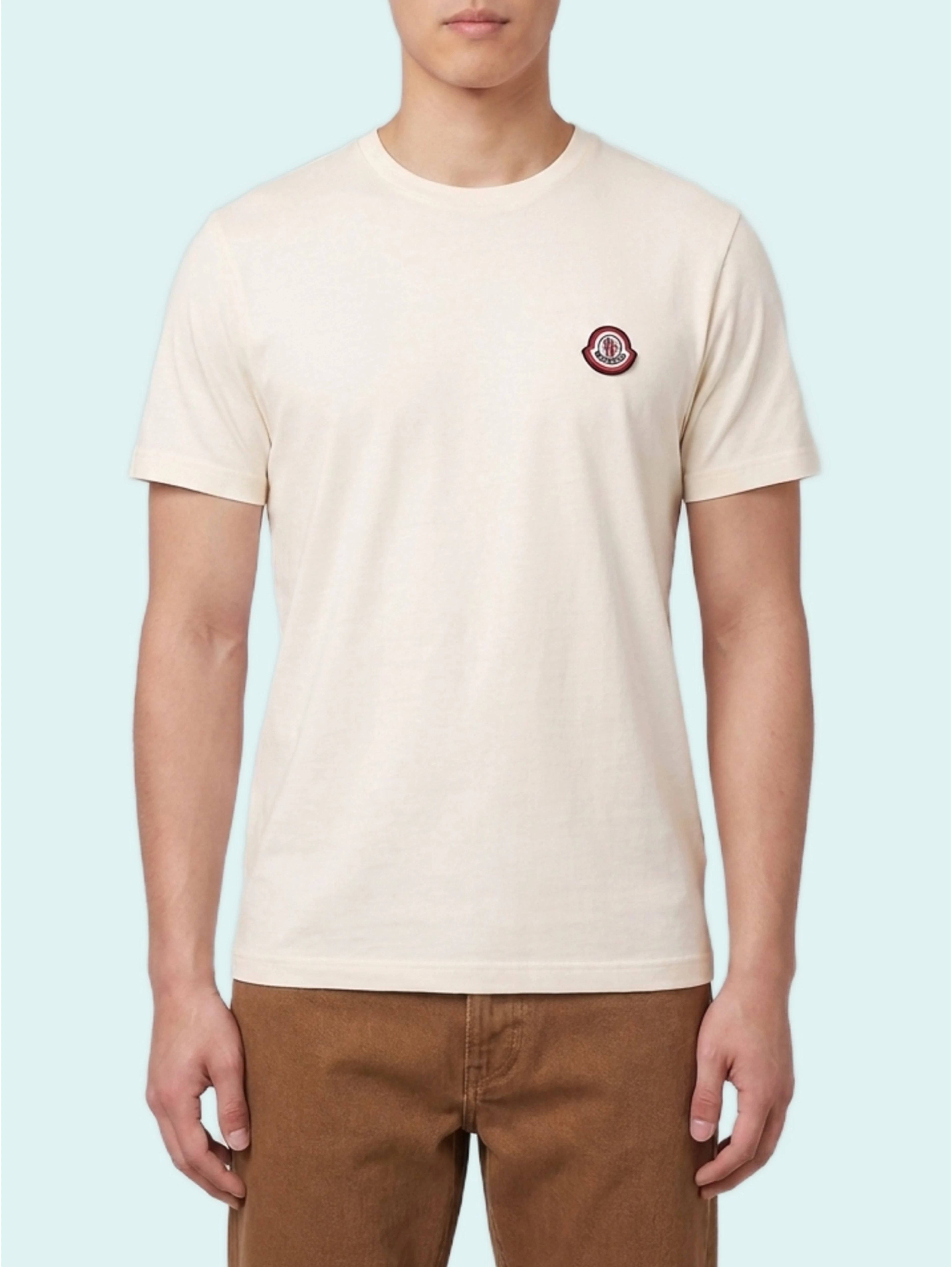 Cotton jersey T-shirt with logo