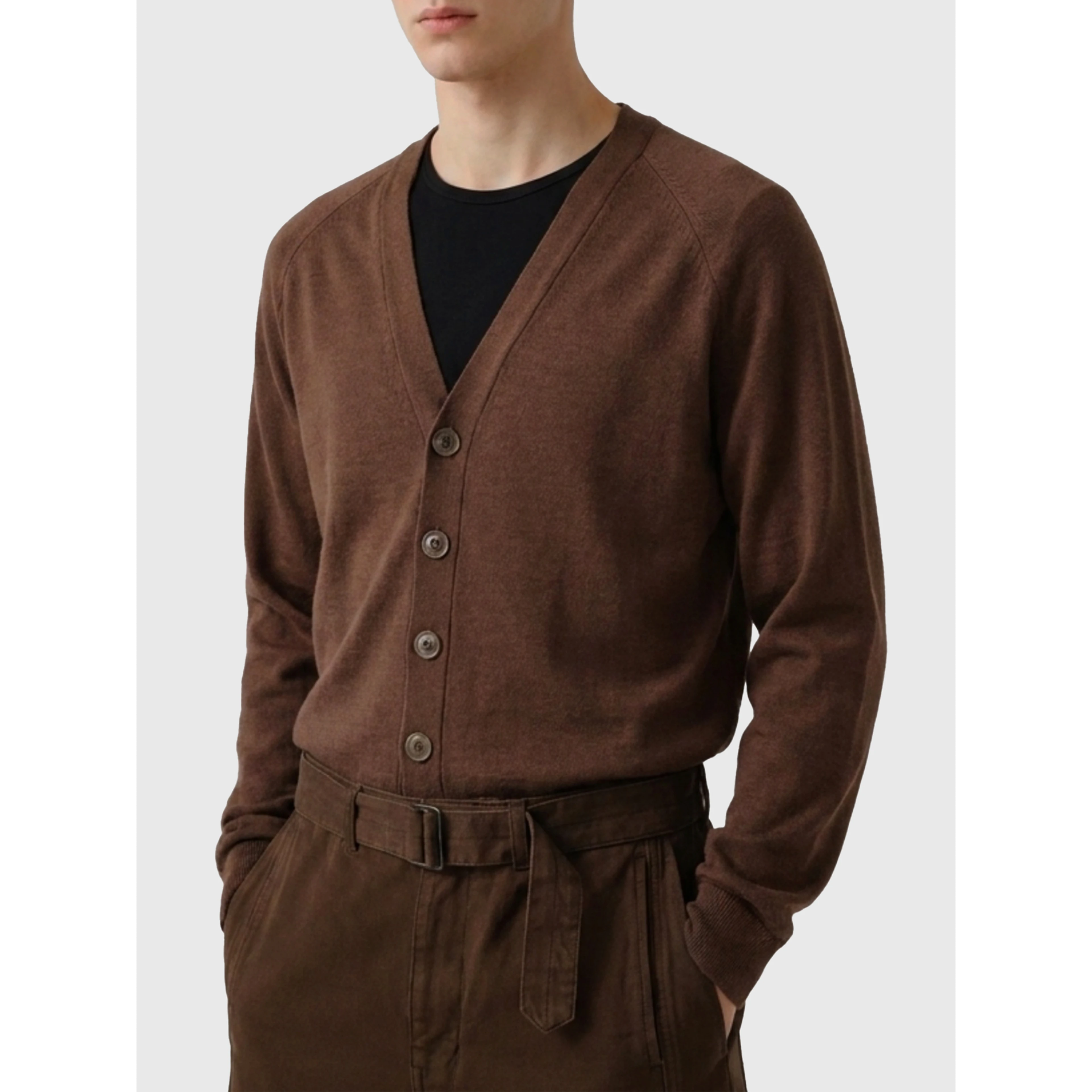 ShitakeTwisted cardigan