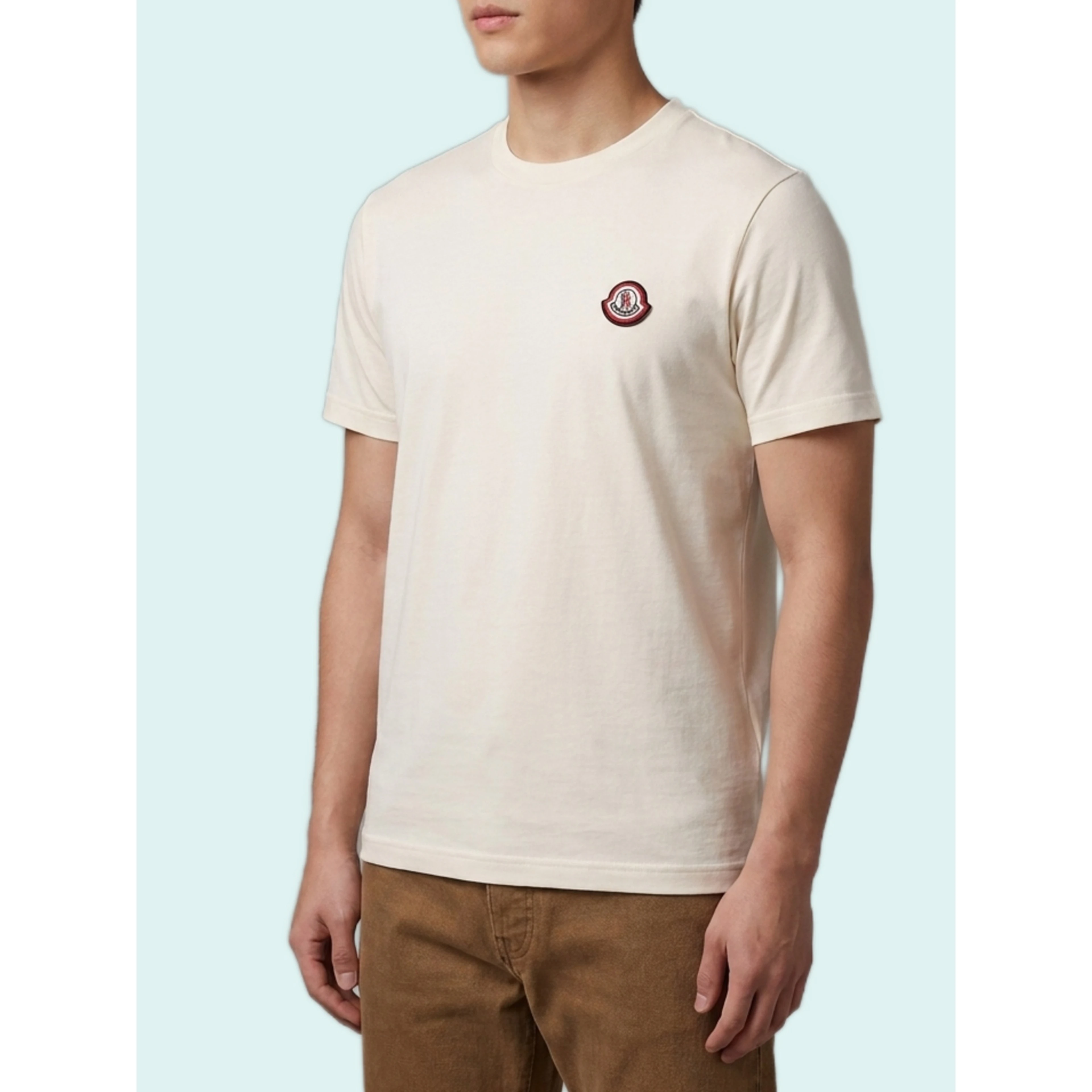 Cotton jersey T-shirt with logo