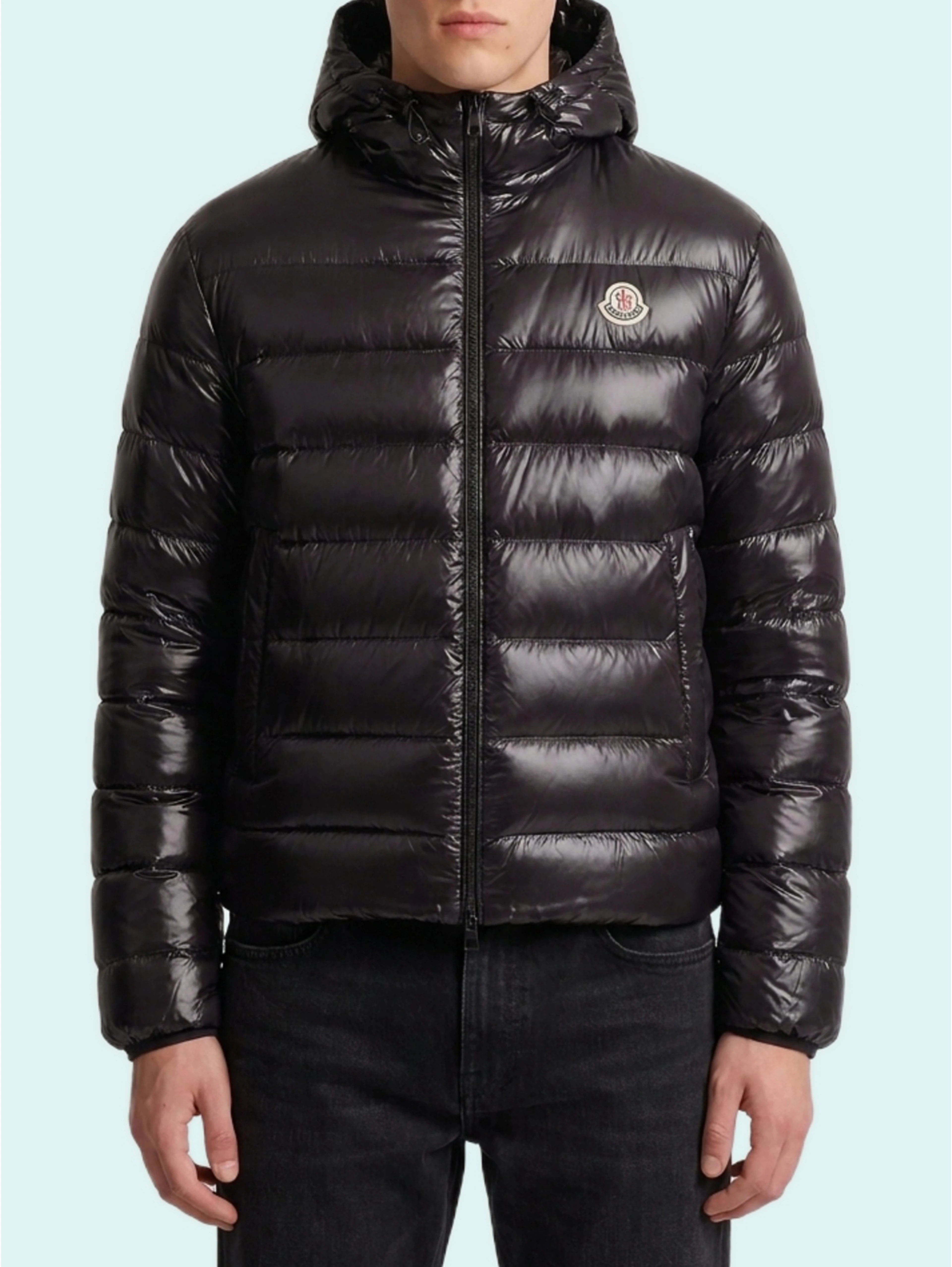 Short packable Forzo down jacket
