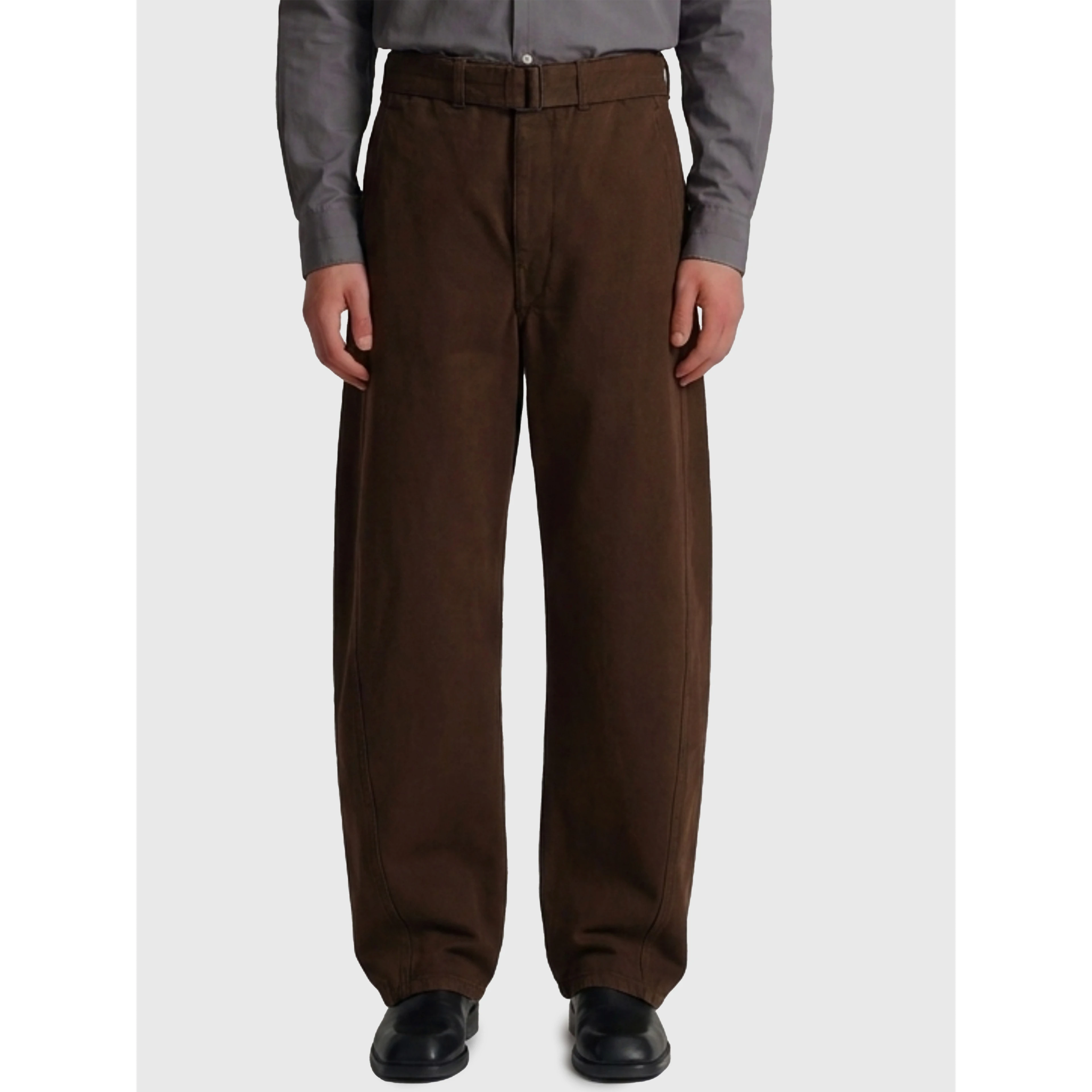 Twisted belted pants