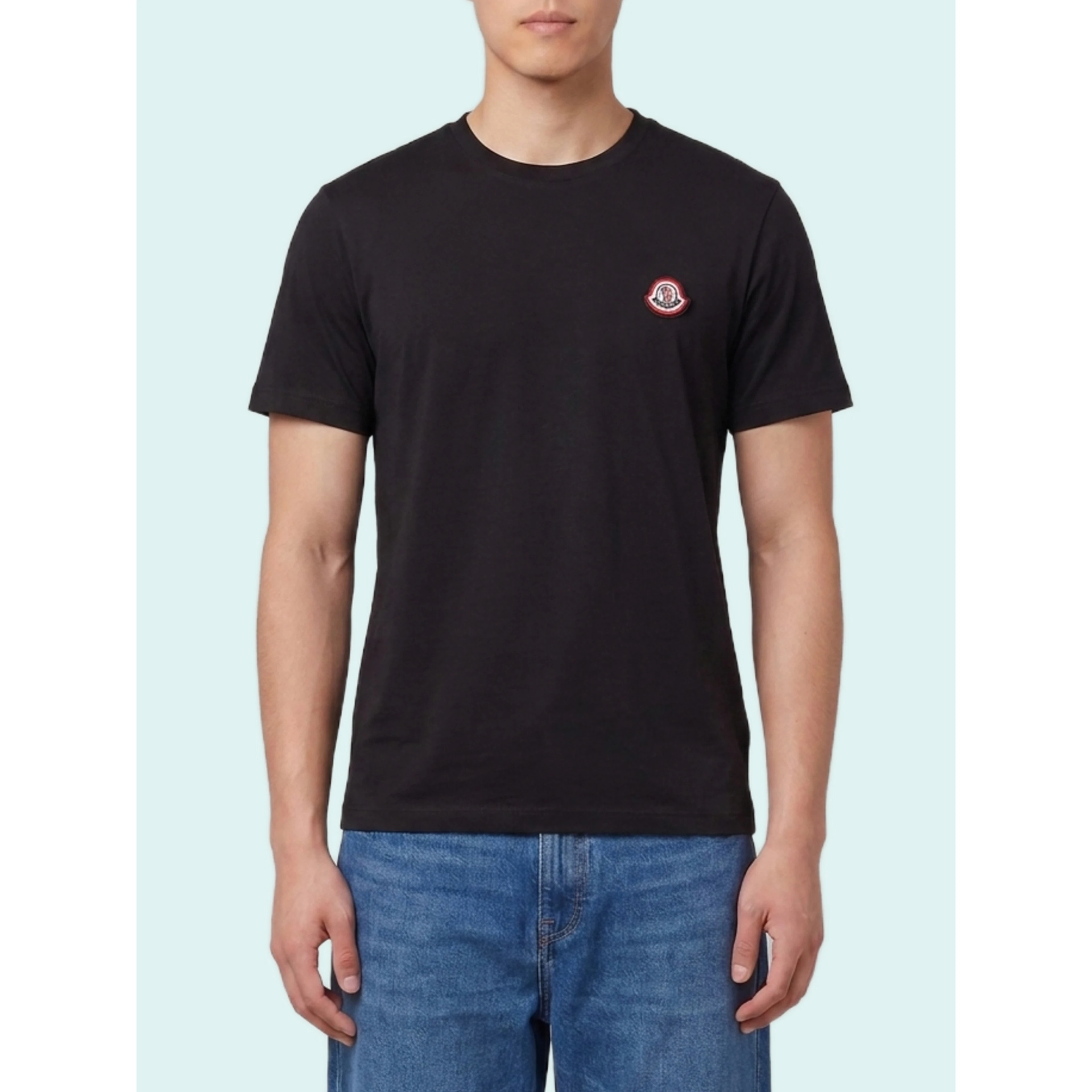 Cotton jersey T-shirt with logo