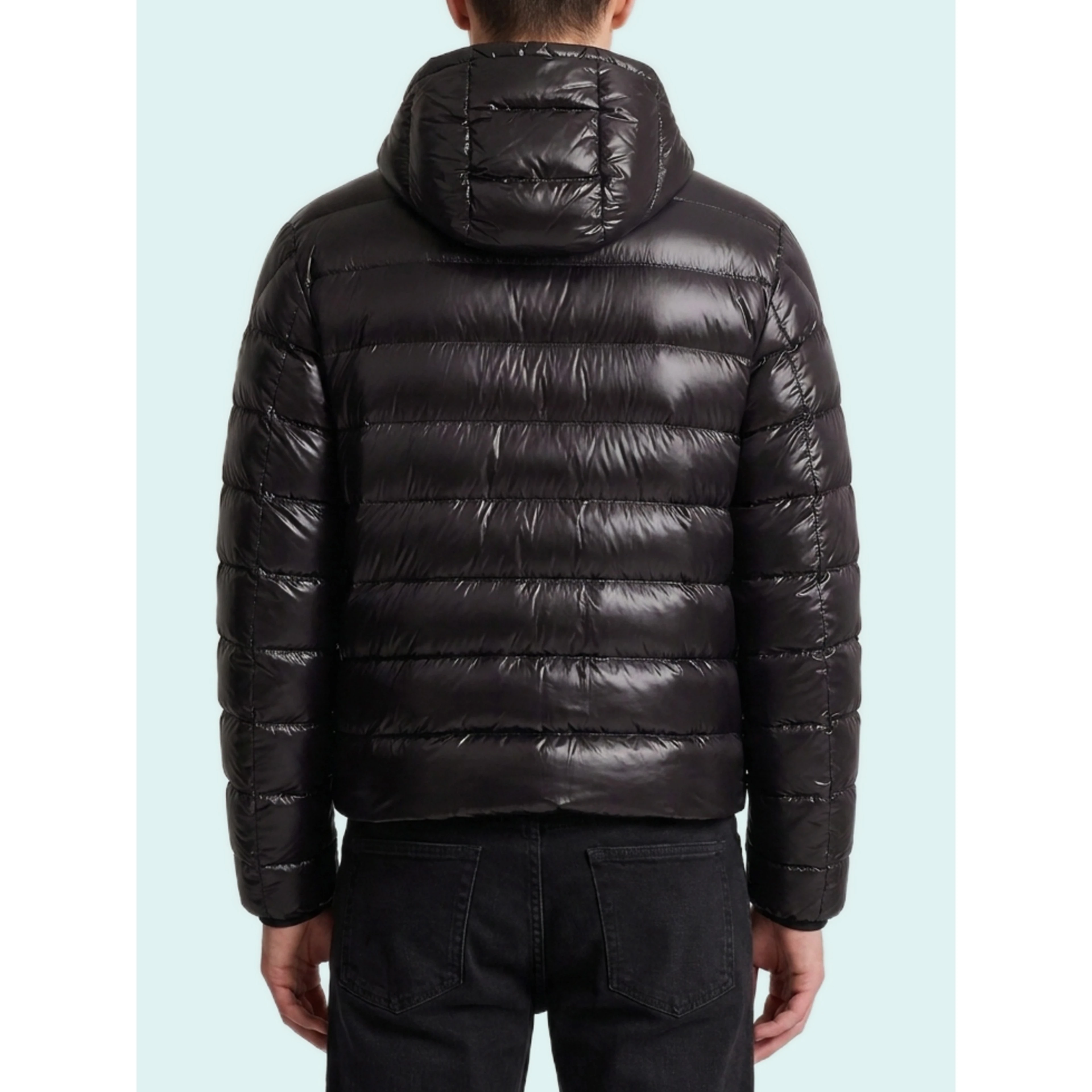 Short packable Forzo down jacket