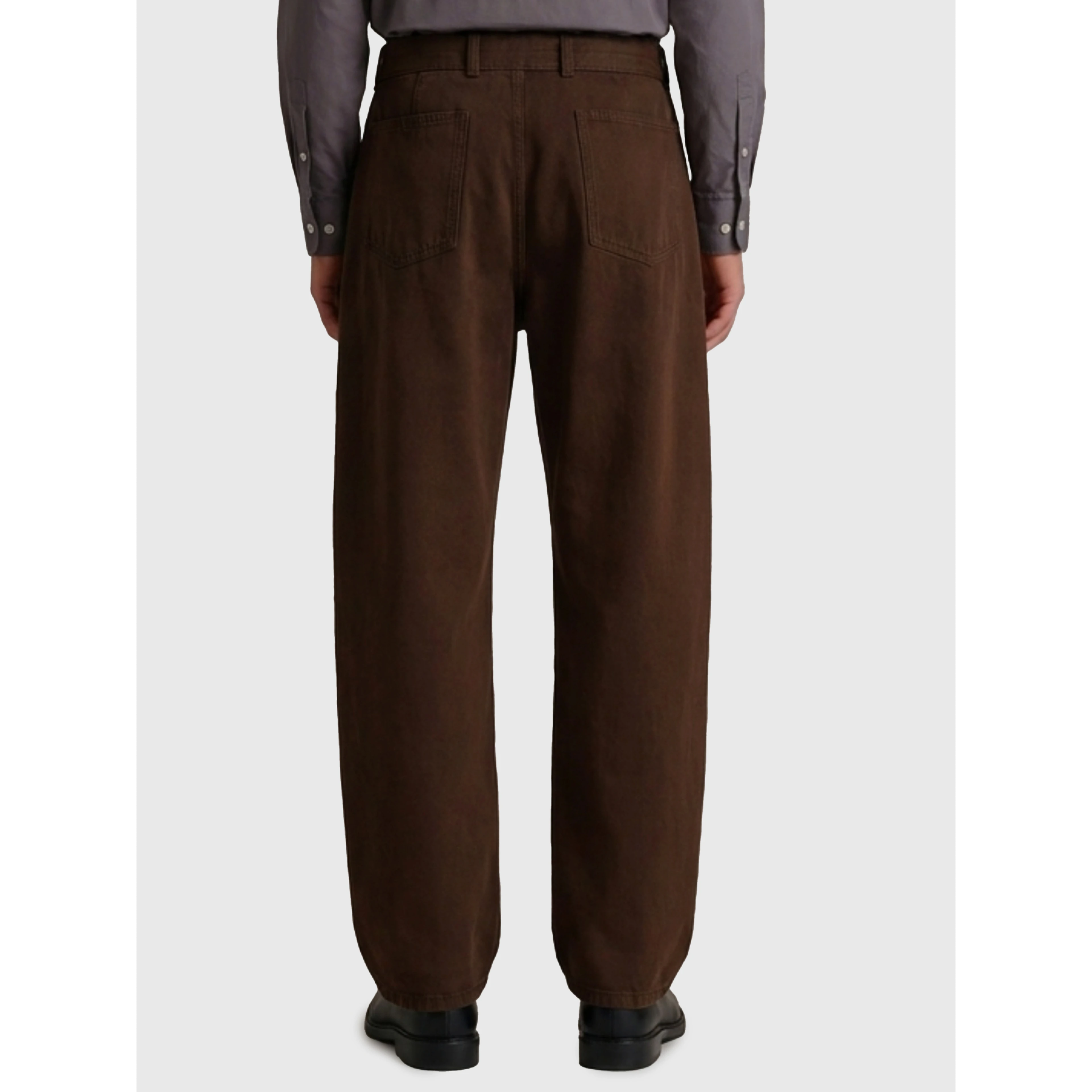 Twisted belted pants