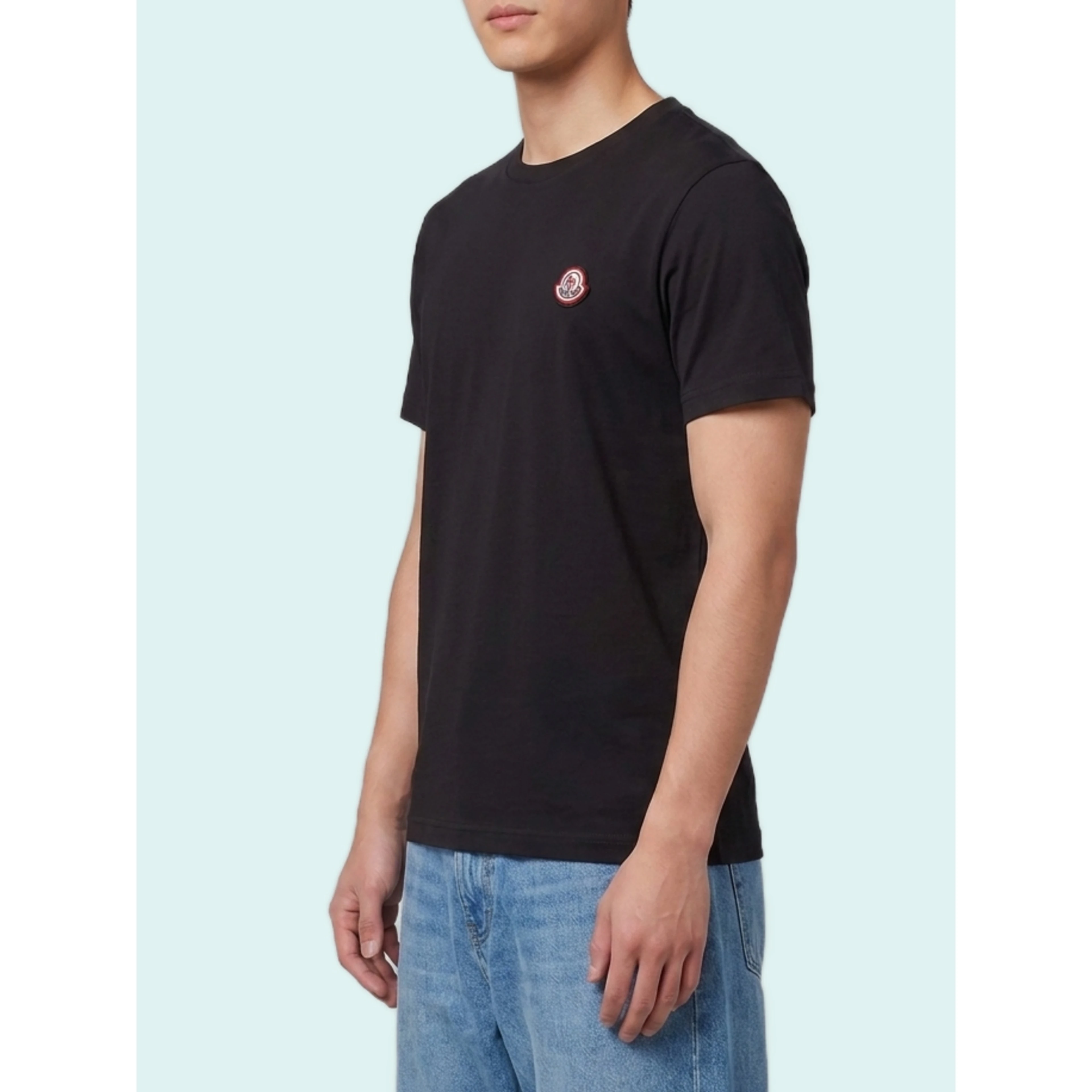 Cotton jersey T-shirt with logo