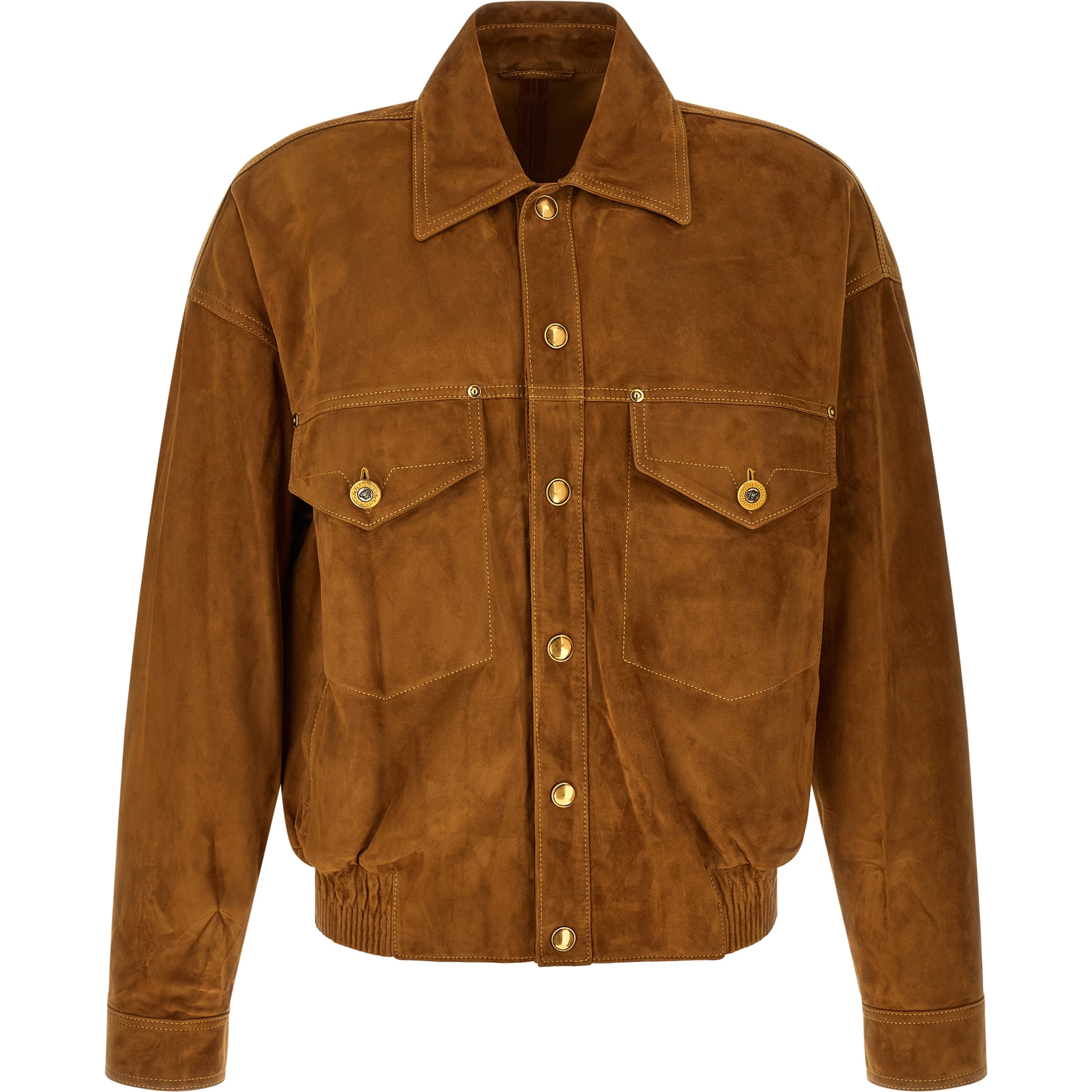 Brown Lamb Leather Leather Jacket