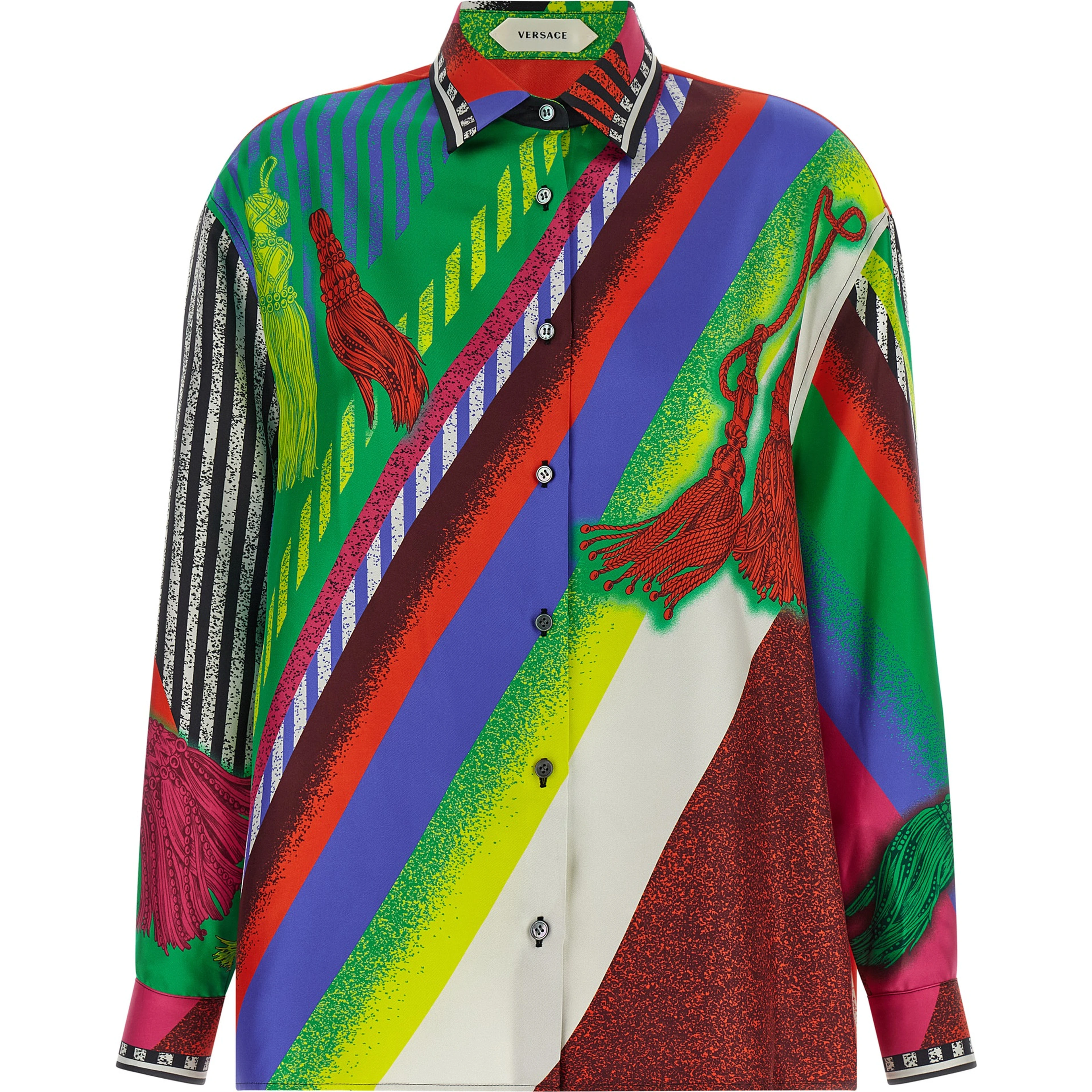 Multicolor Silk Blouse