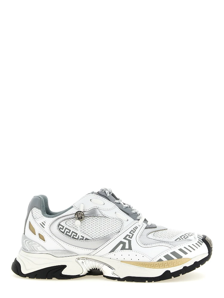 Multicolor Calfskin Chunky Sneakers