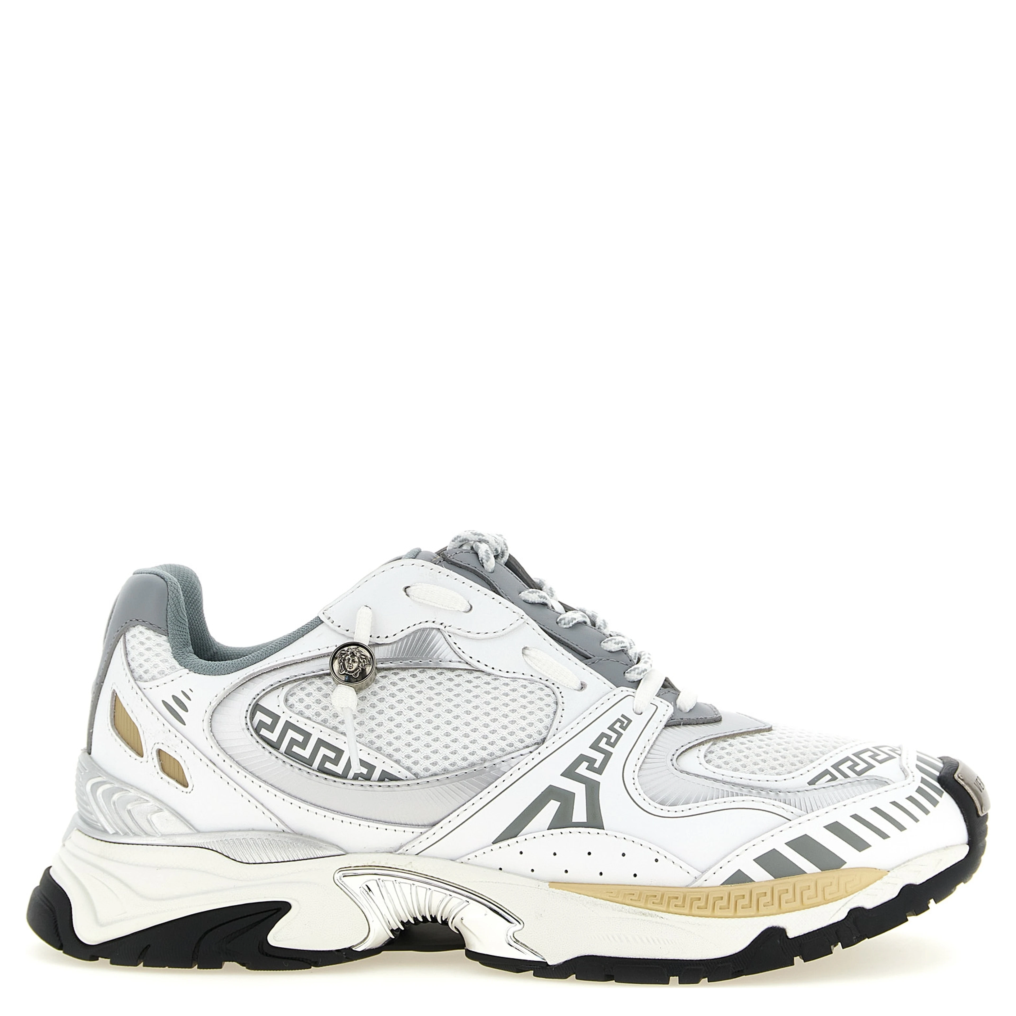 Multicolor Calfskin Chunky Sneakers