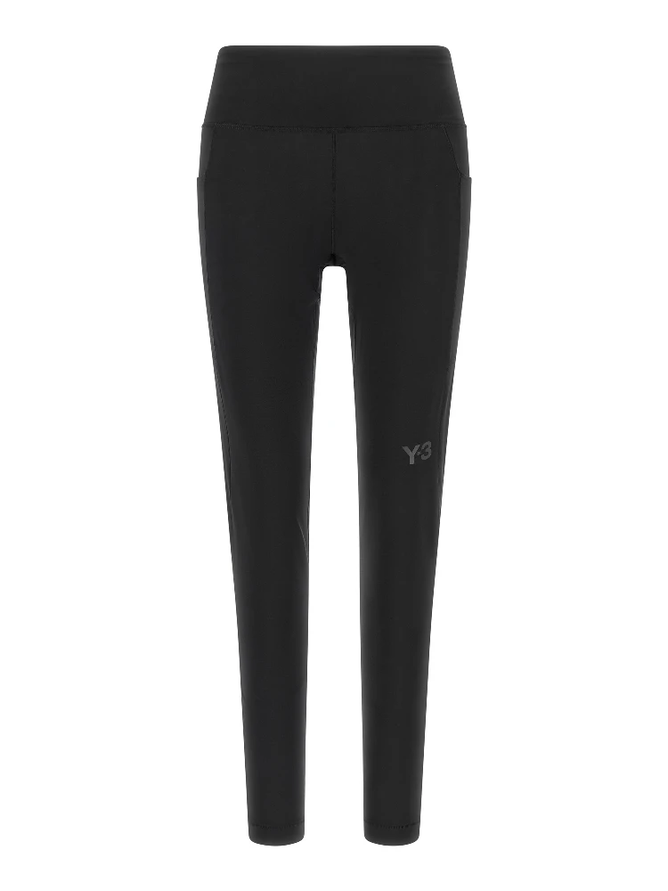 Black Recycled Polyester Leggings