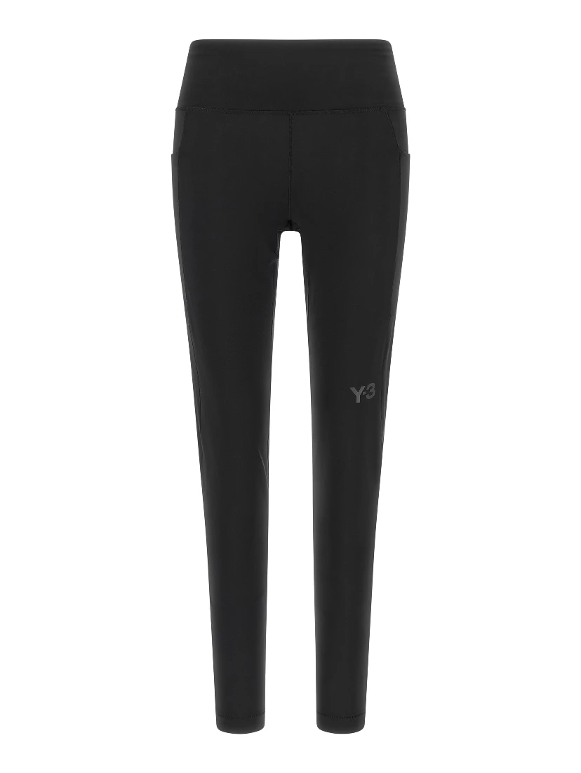 Black Recycled Polyester Leggings