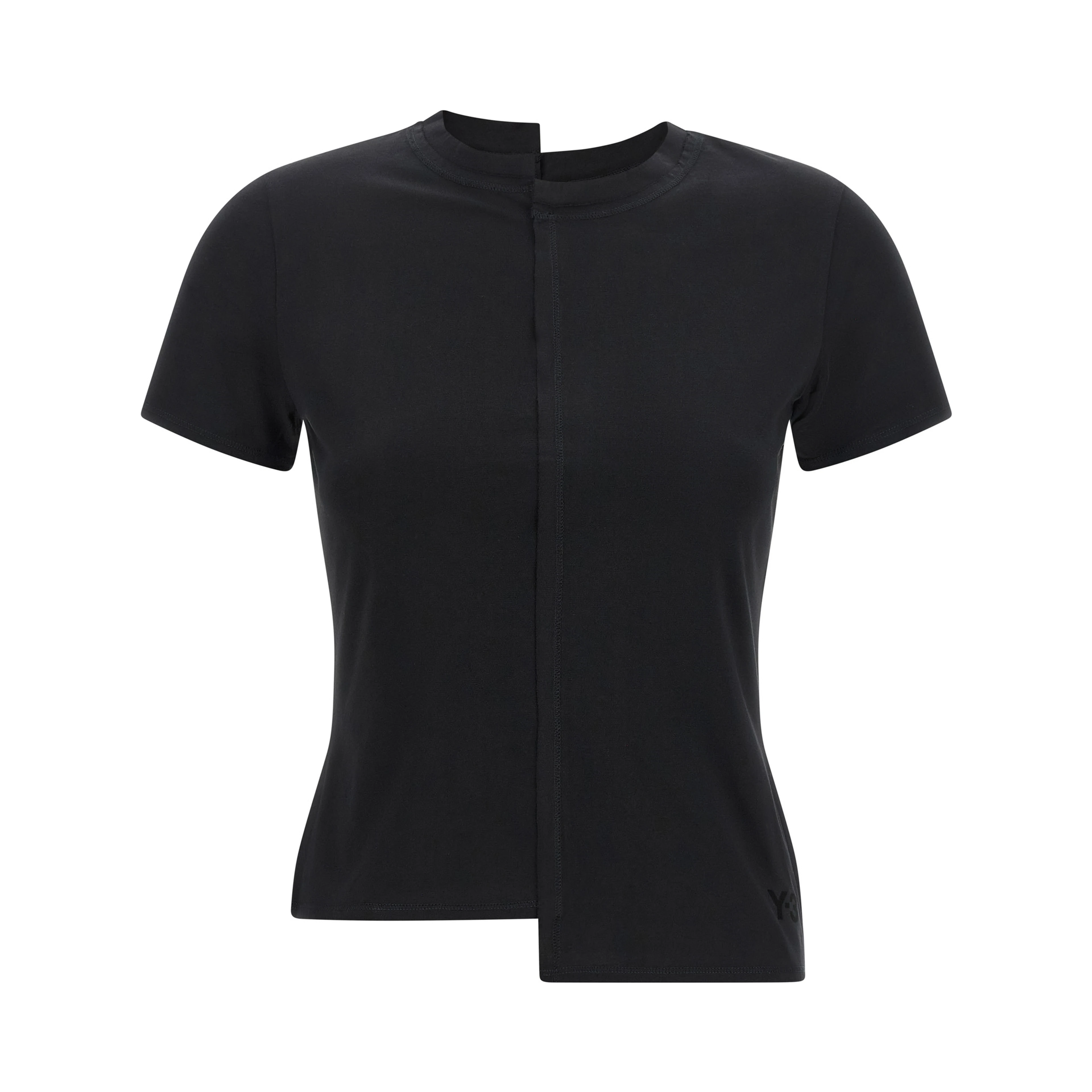 Black Cotton T-Shirt