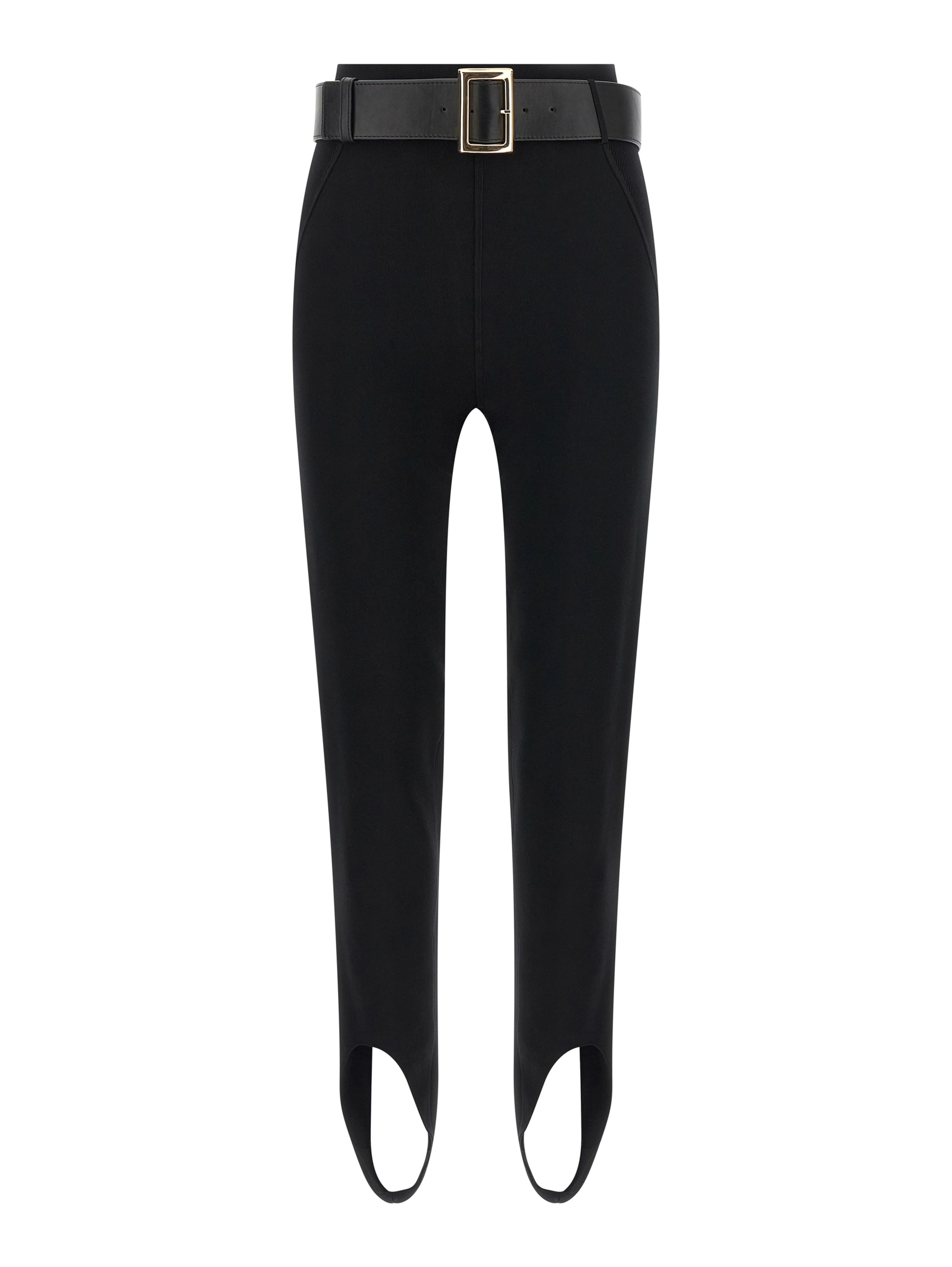 Black Viscose Leggings