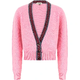 Multicolor Virgin Wool Cardigan