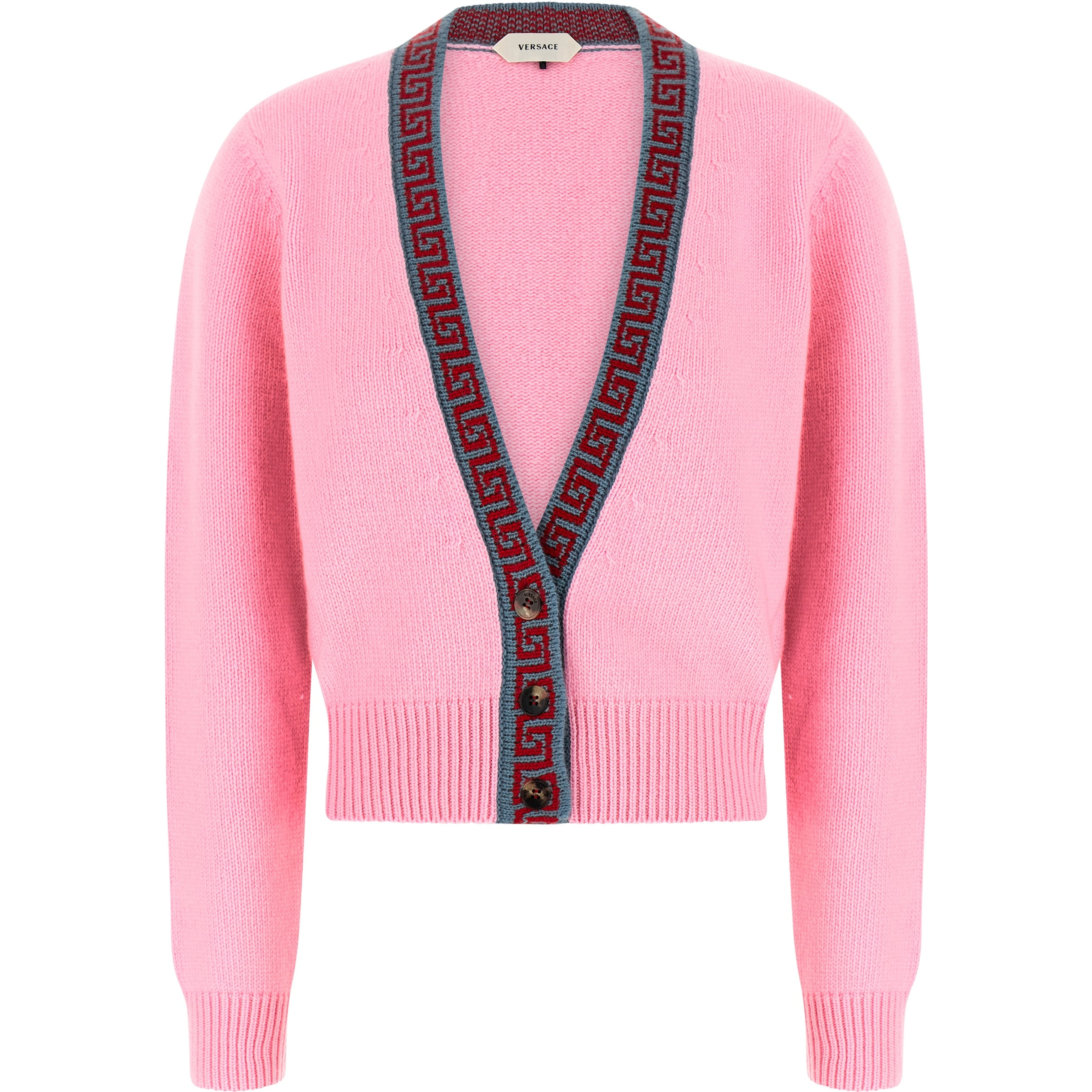 Multicolor Virgin Wool Cardigan
