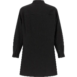 Black Wool Blouse