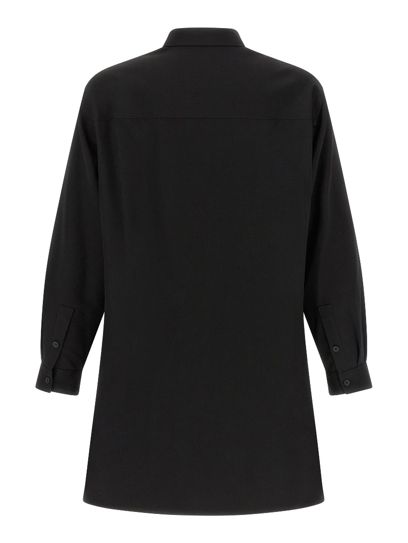 Black Wool Blouse