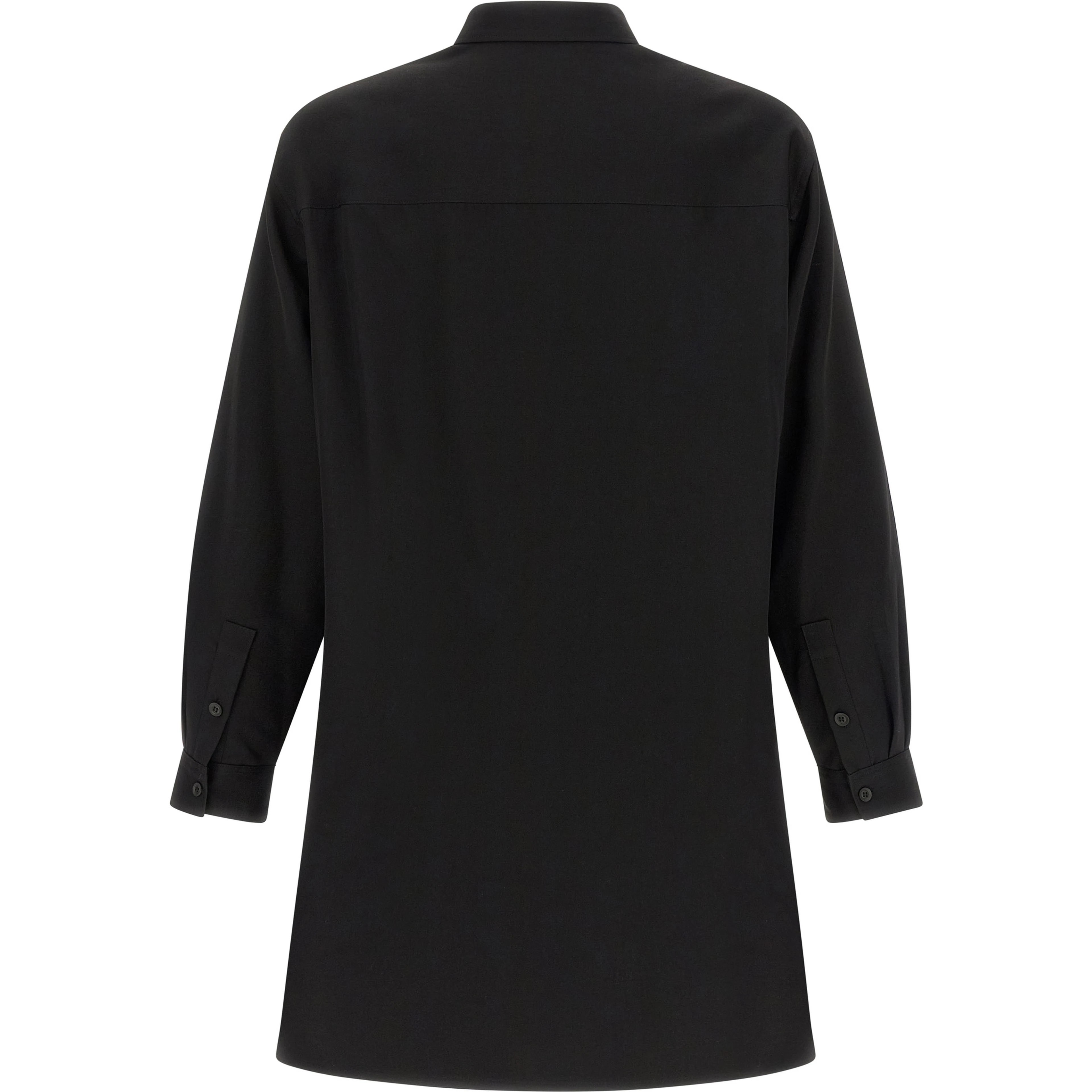 Black Wool Blouse