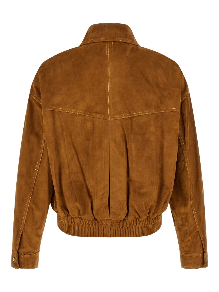 Brown Lamb Leather Leather Jacket alternative