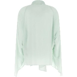 Bicolor Silk Blouse