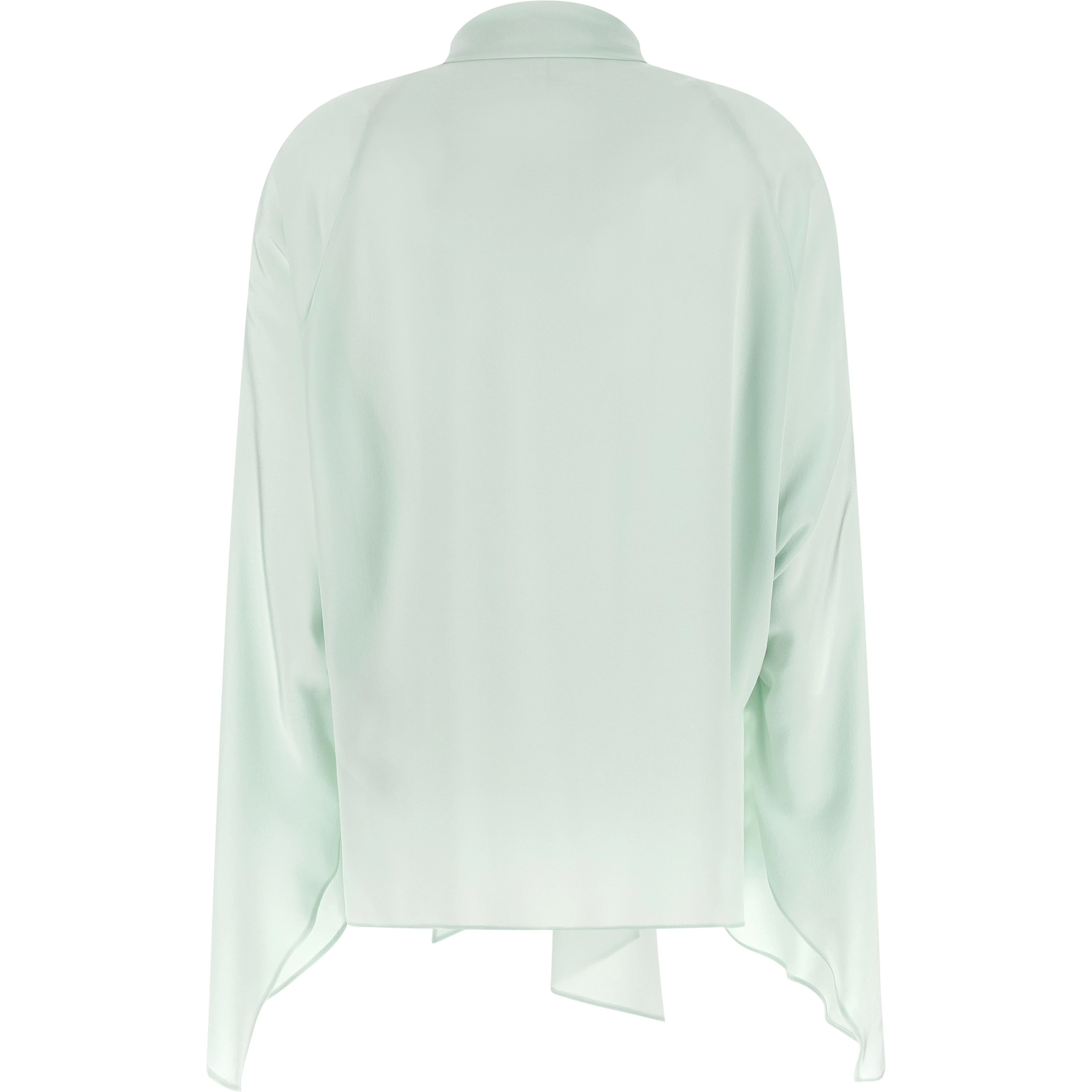 Bicolor Silk Blouse