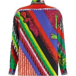 Multicolor Silk Blouse