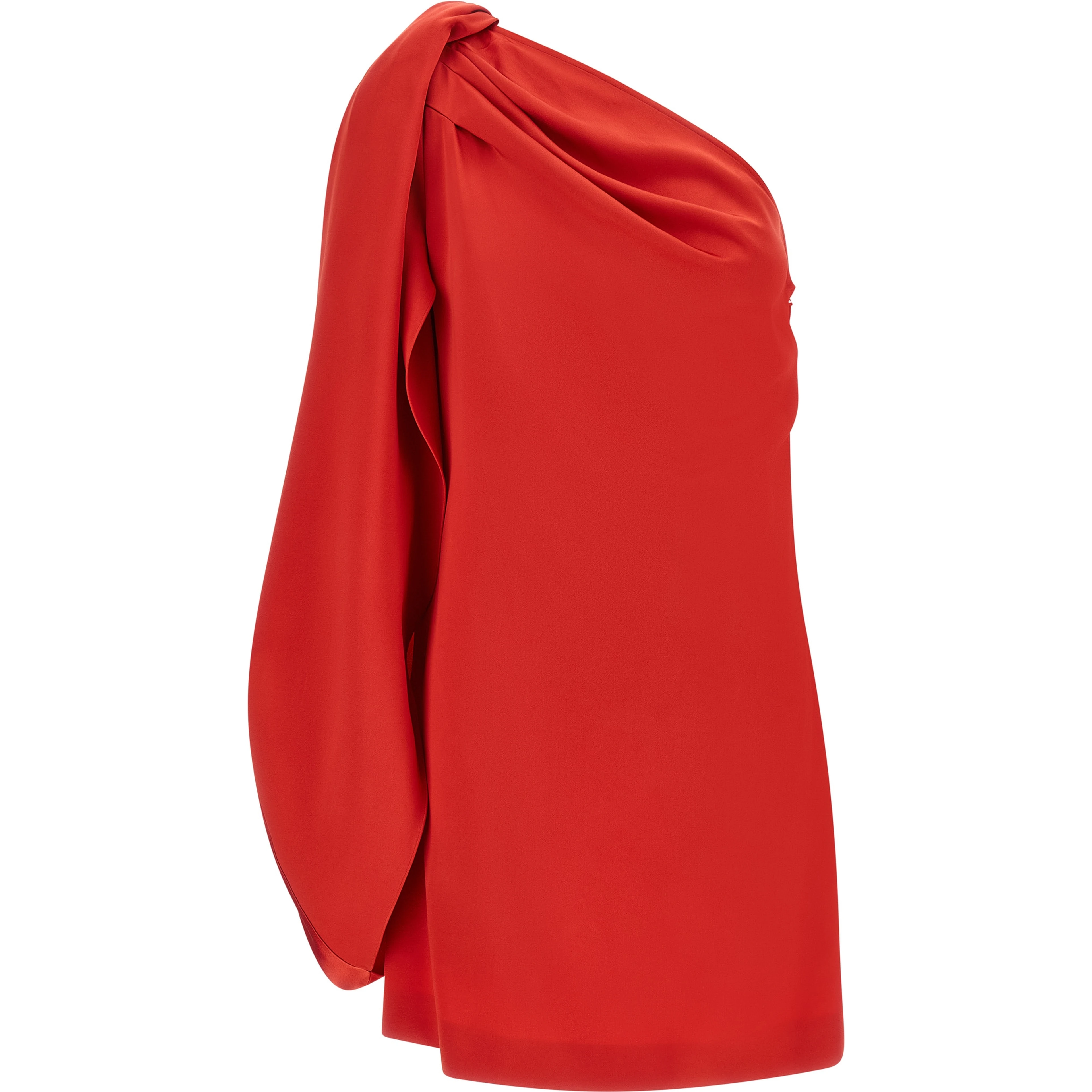 Multicolor Acetate Short Dress