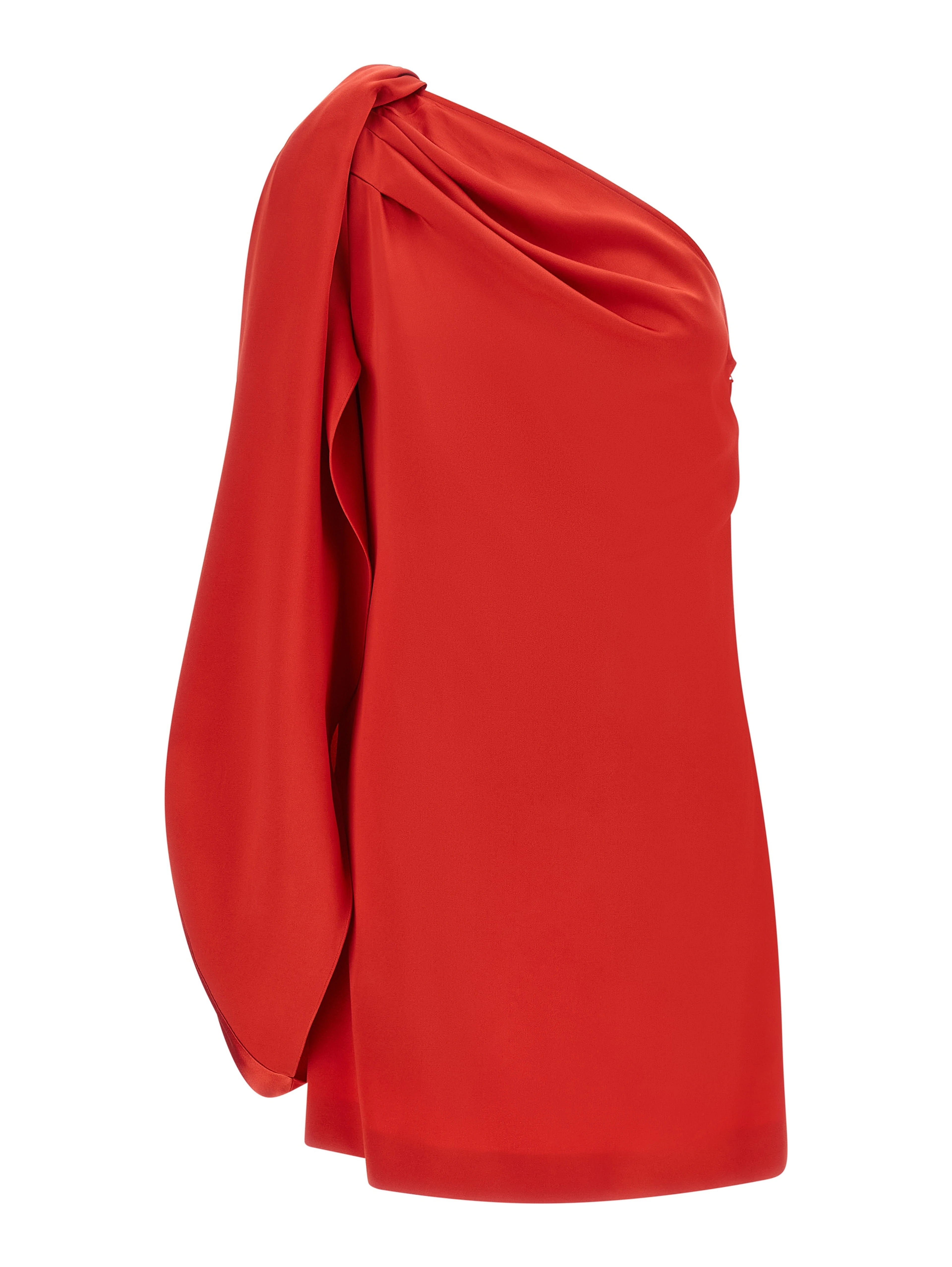 Multicolor Acetate Short Dress