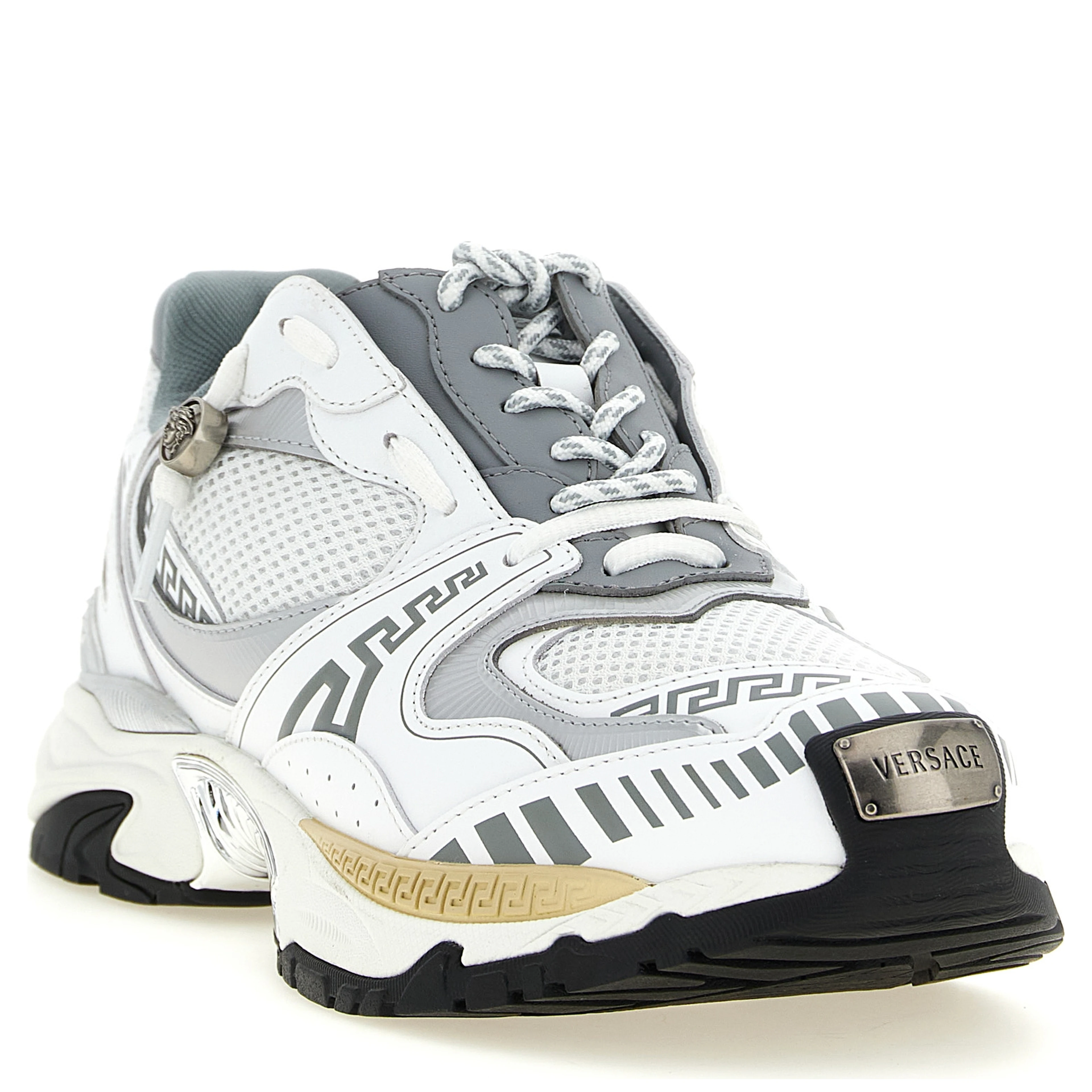 Multicolor Calfskin Chunky Sneakers