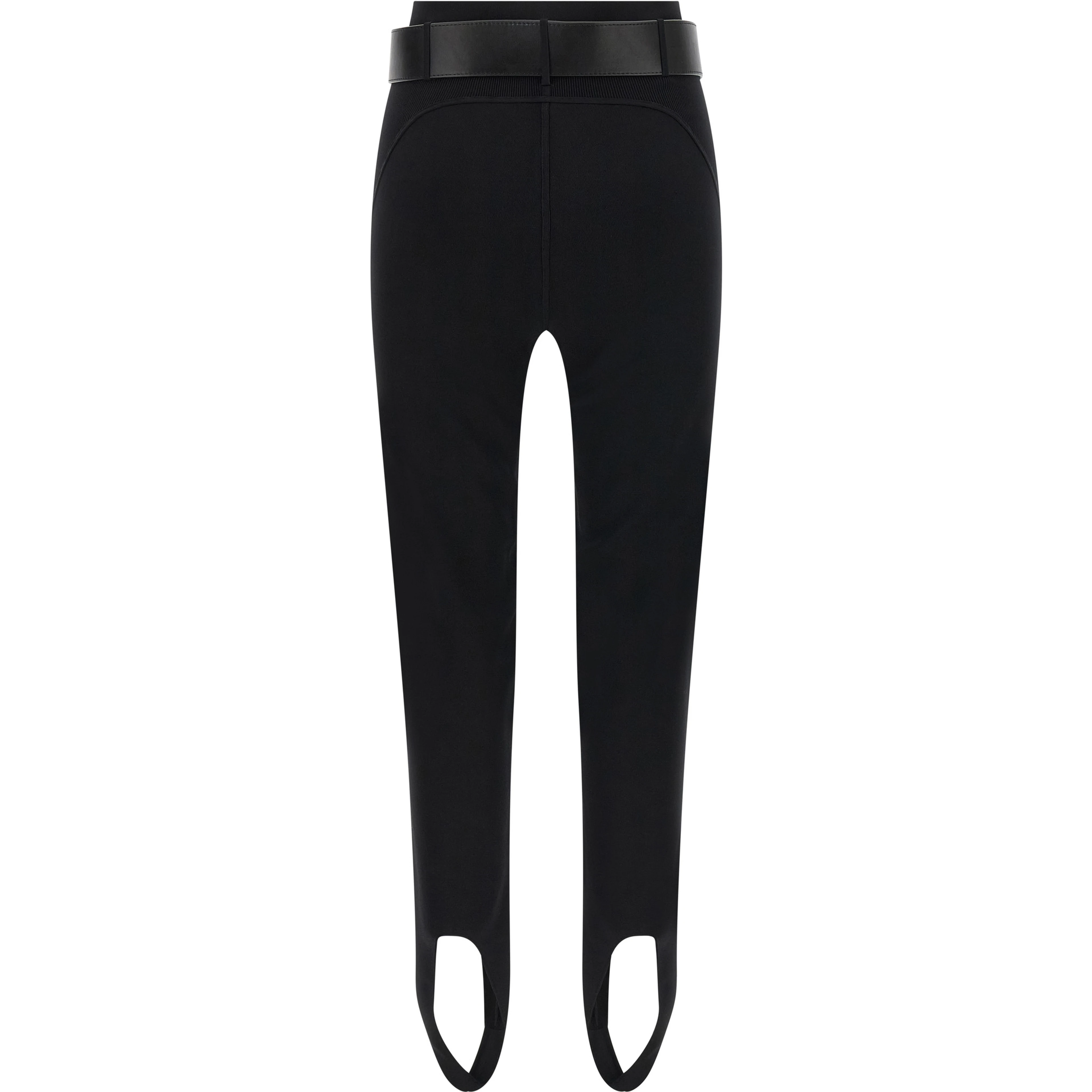 Black Viscose Leggings