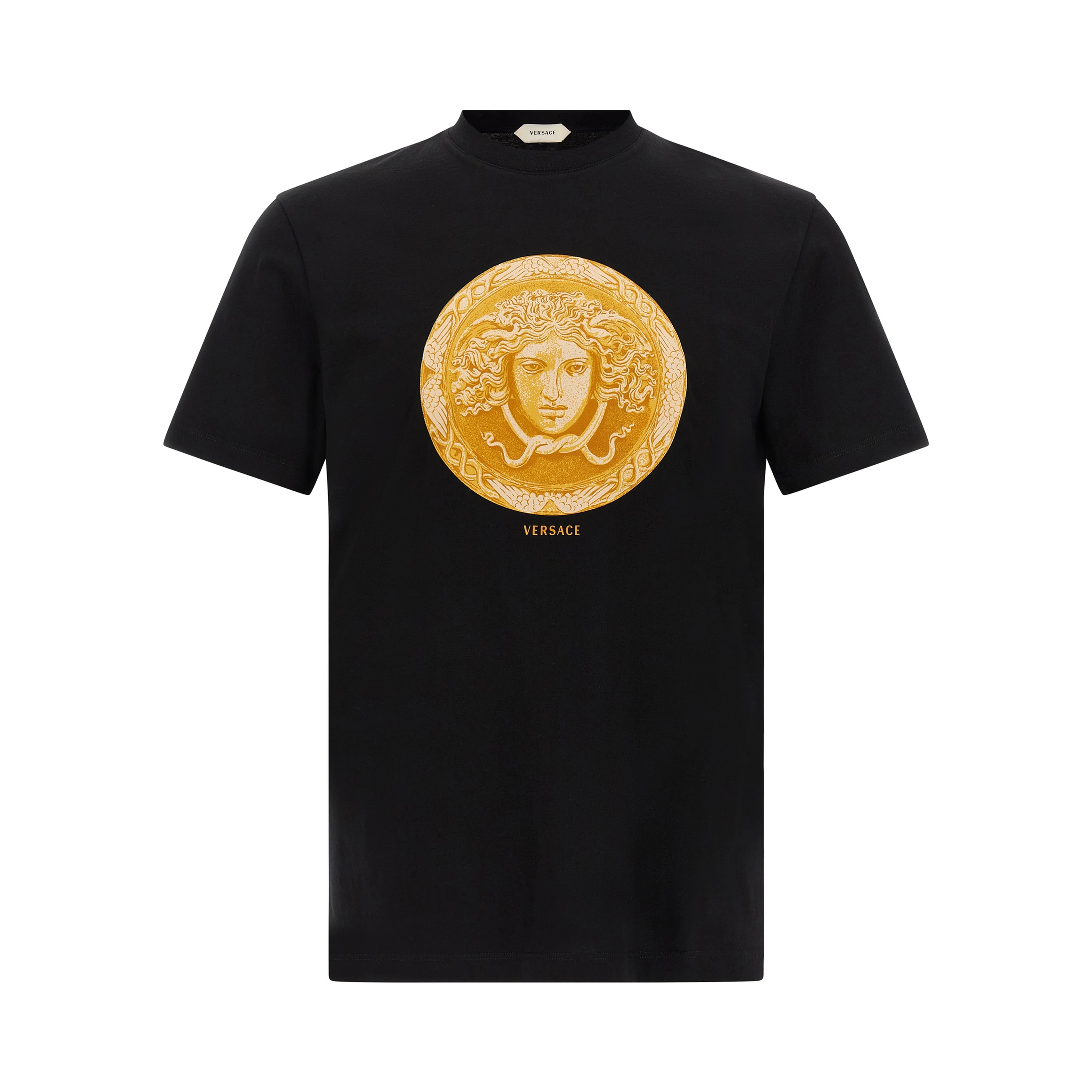 Black Cotton T-Shirt