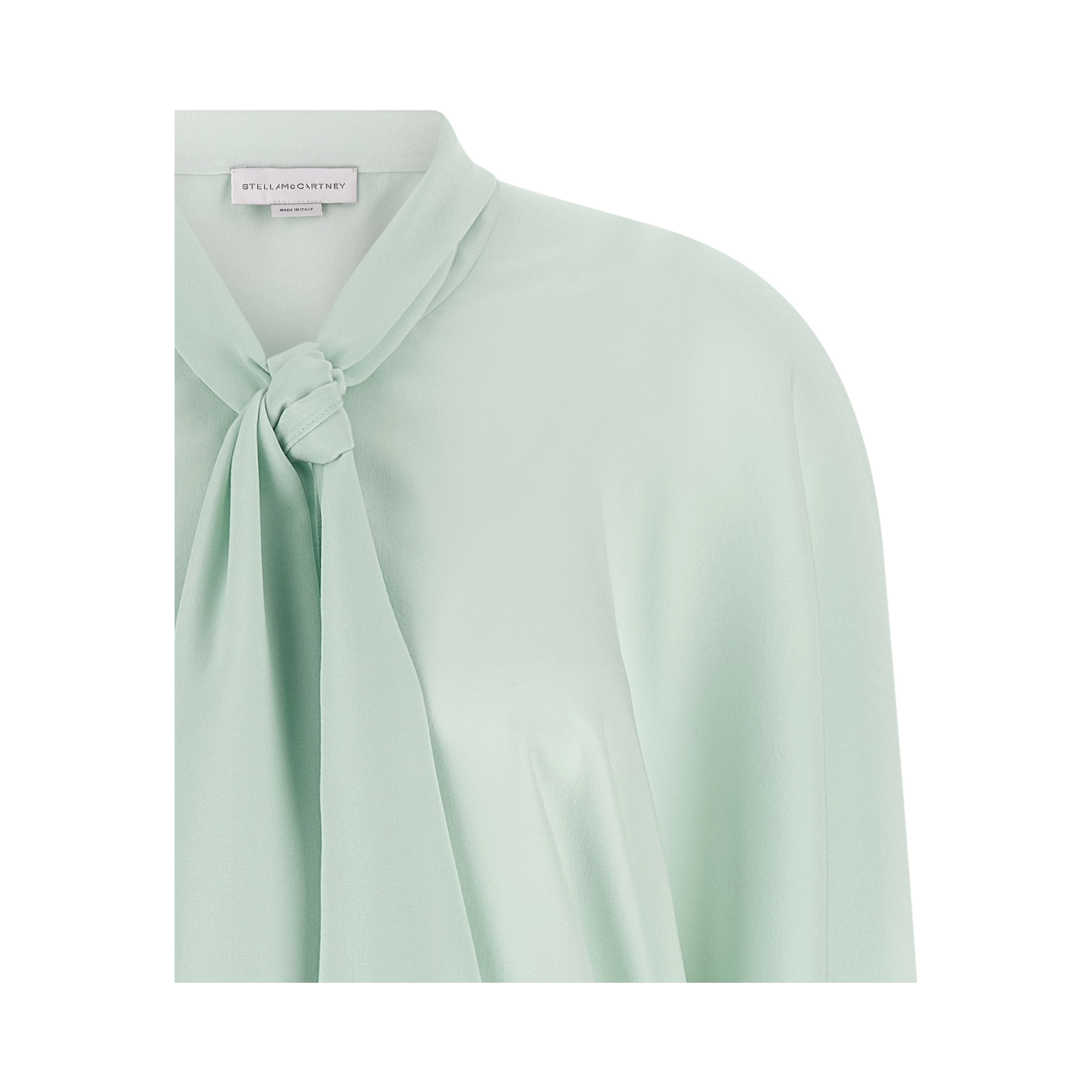 Bicolor Silk Blouse