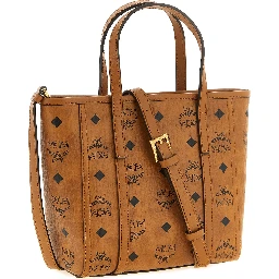 Brown Polyethylene Tote Bag