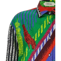 Multicolor Silk Blouse