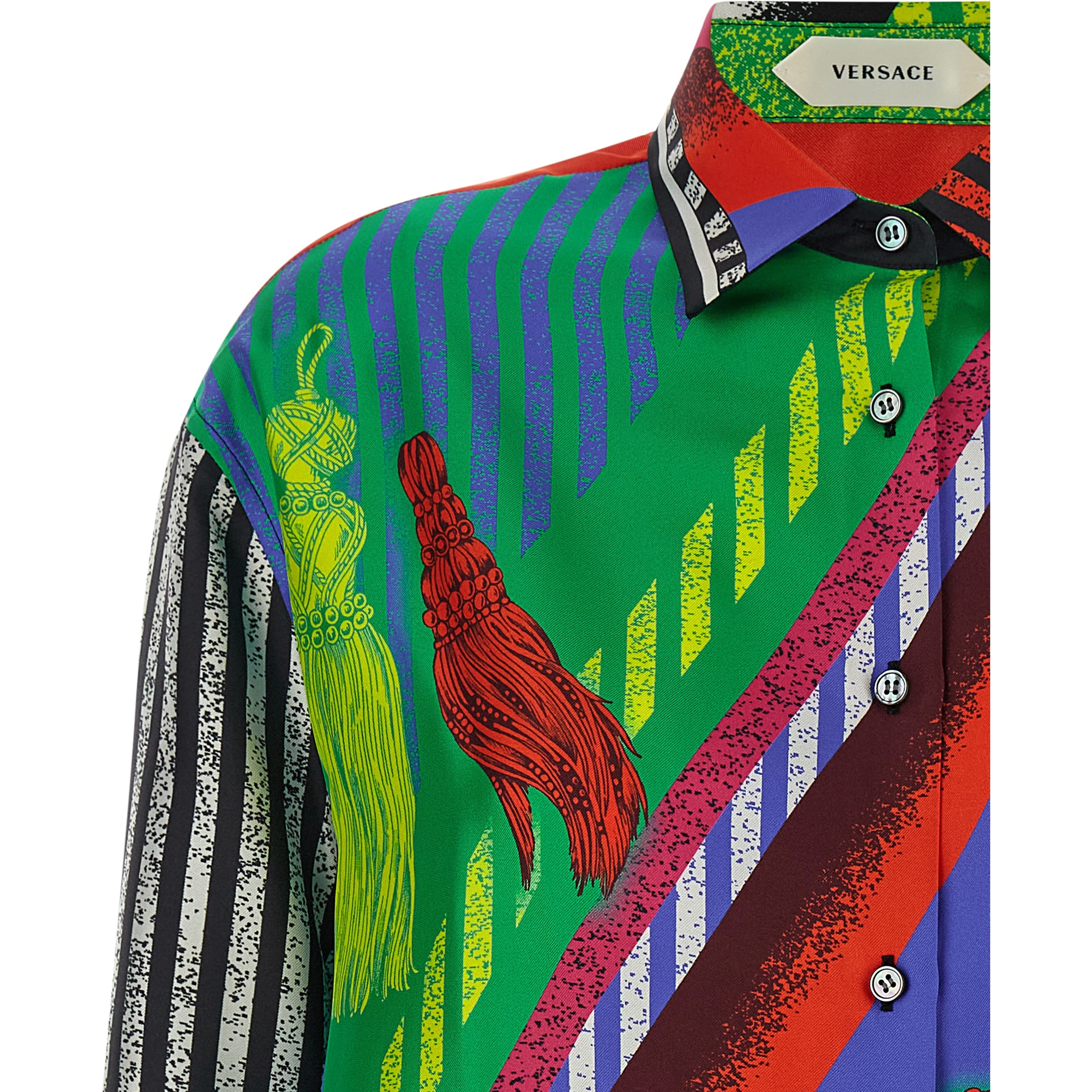 Multicolor Silk Blouse