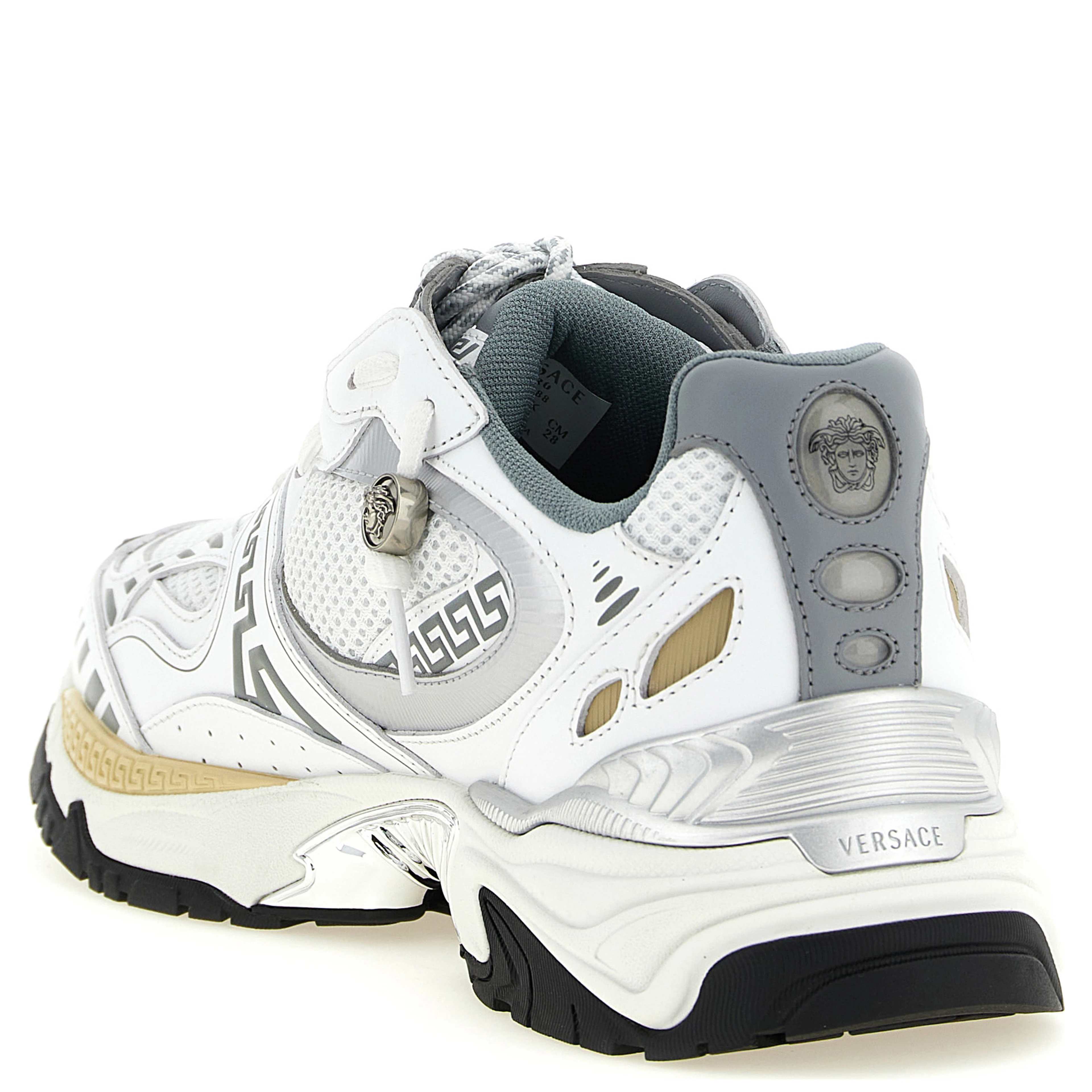 Multicolor Calfskin Chunky Sneakers