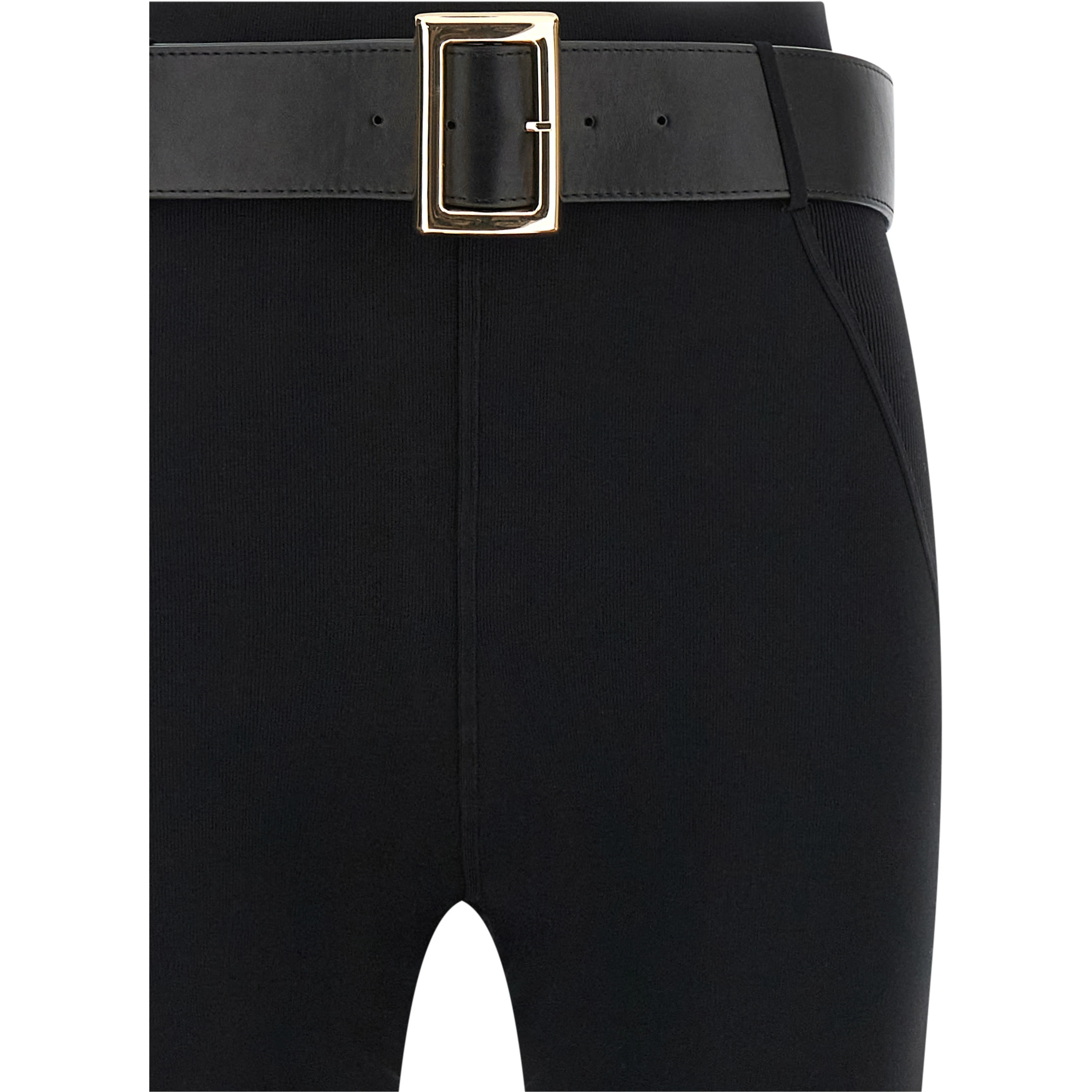 Black Viscose Leggings