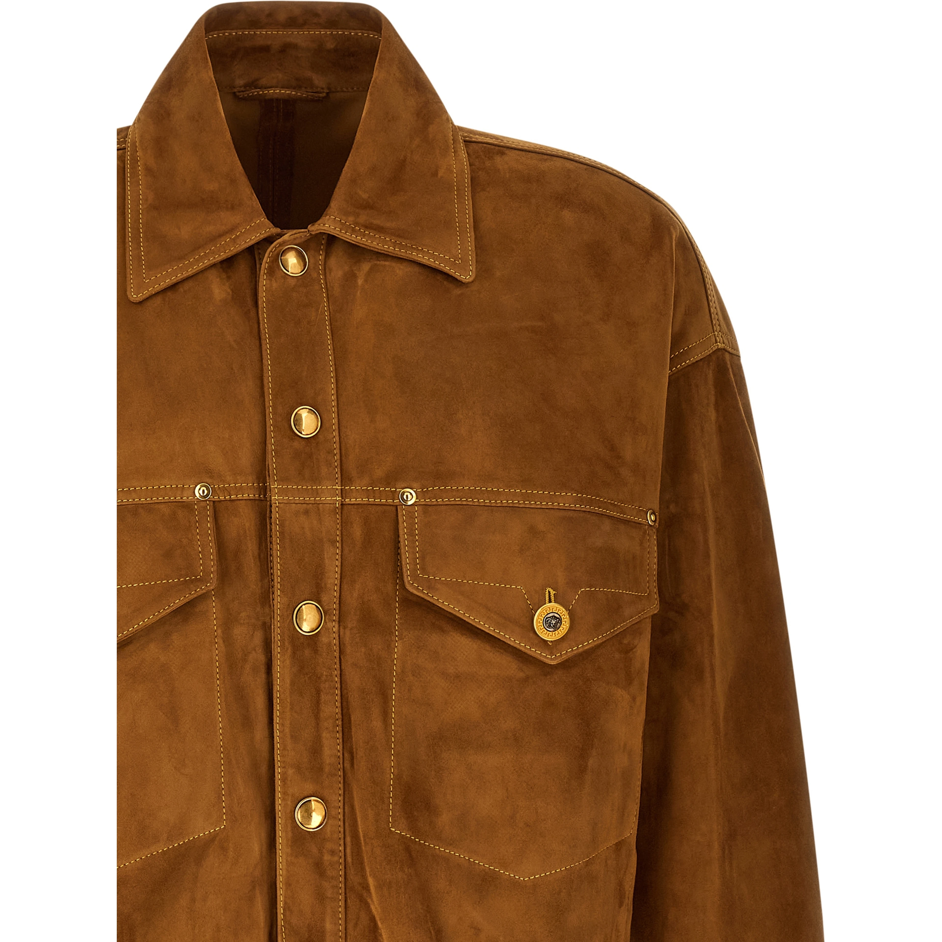 Brown Lamb Leather Leather Jacket