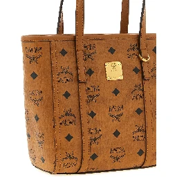 Brown Polyethylene Tote Bag
