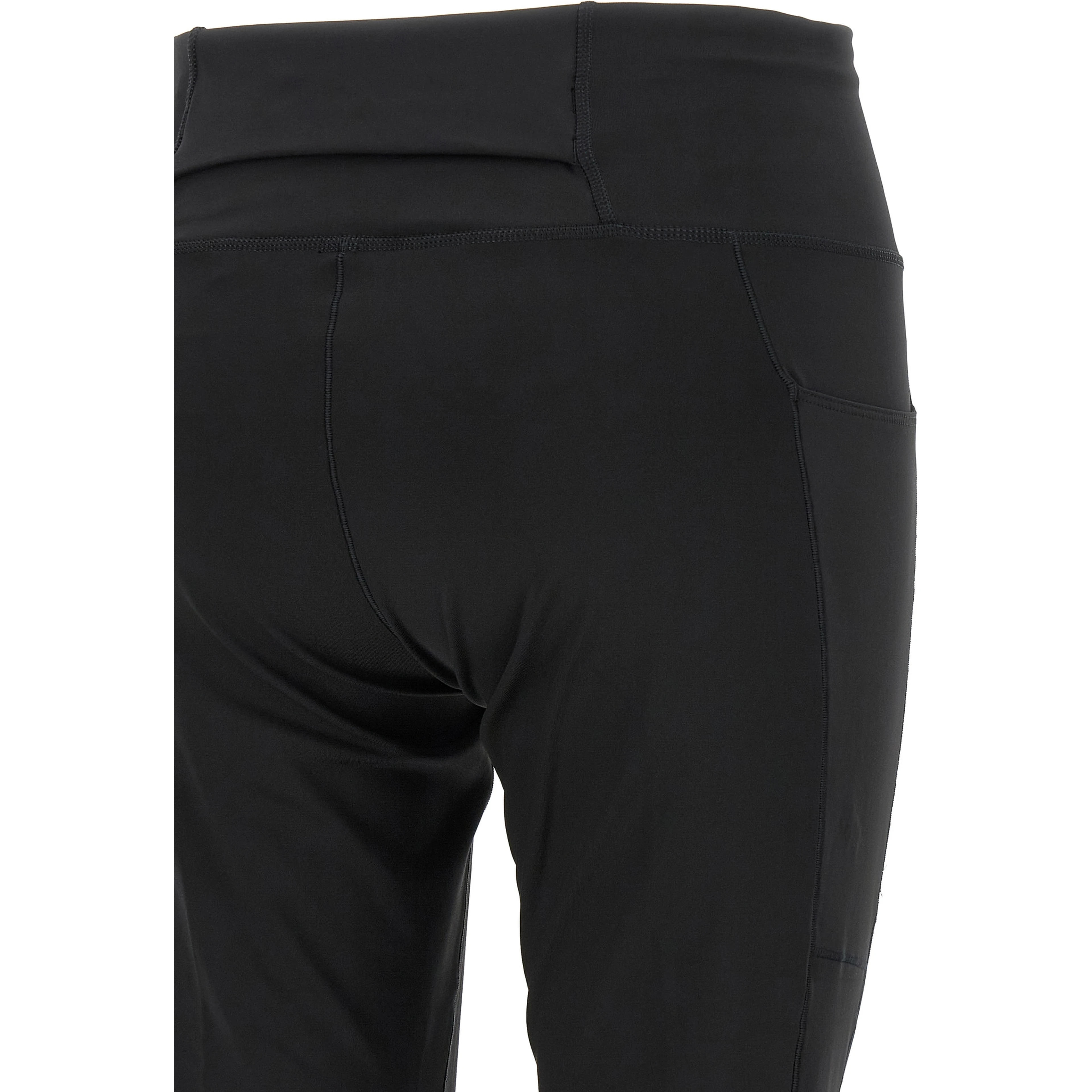 Black Recycled Polyester Leggings