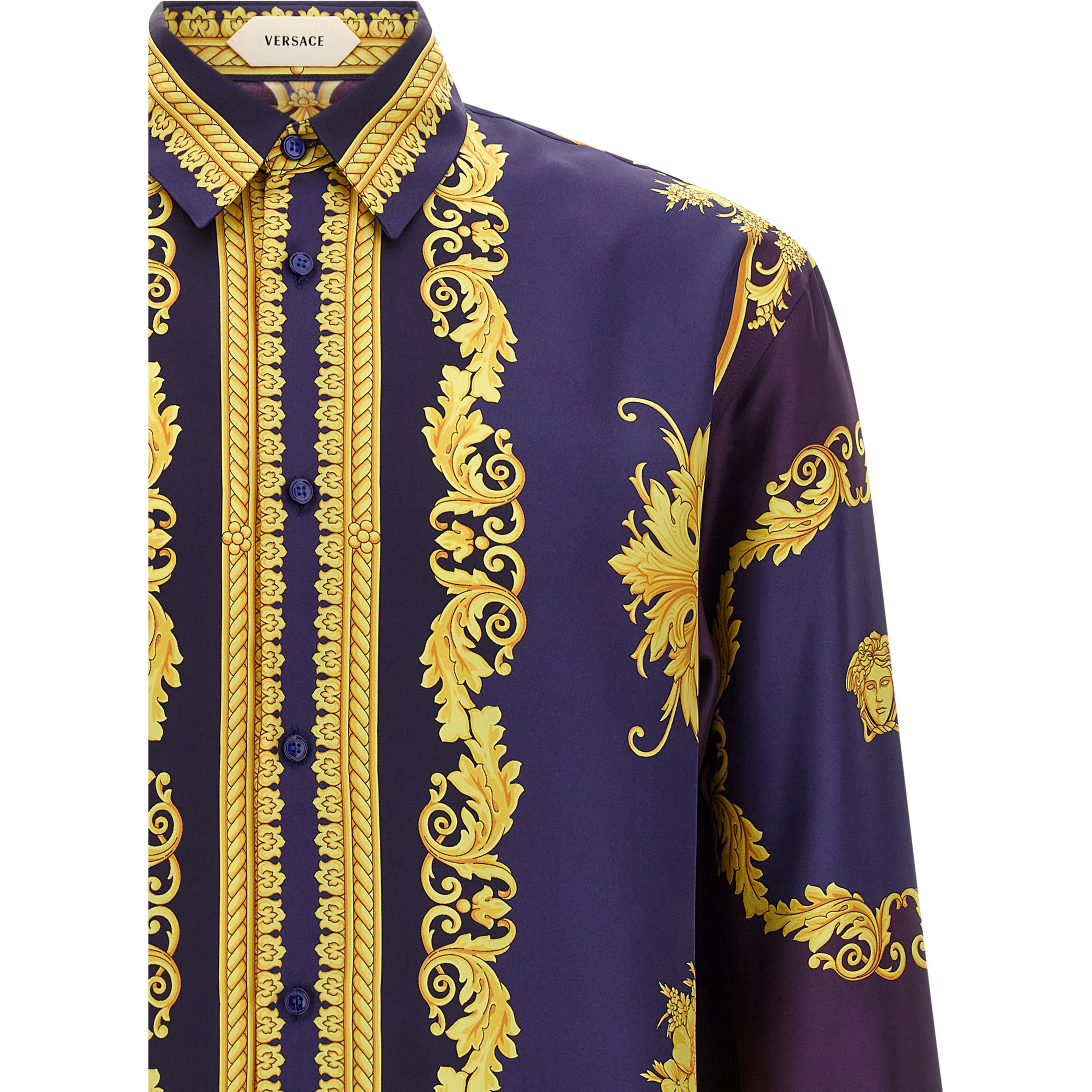 Multicolor Silk Blouse