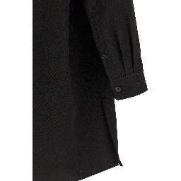Black Wool Blouse