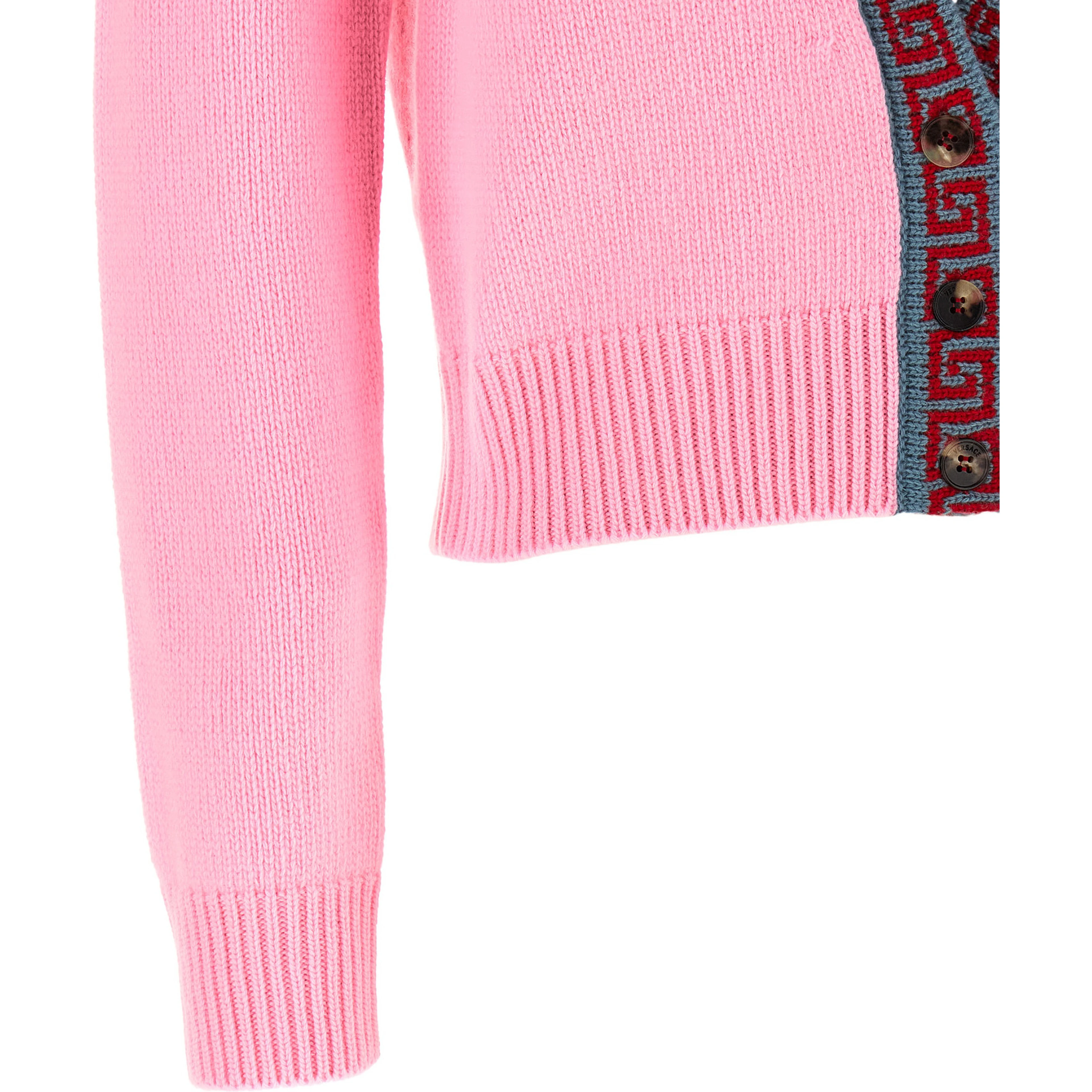 Multicolor Virgin Wool Cardigan