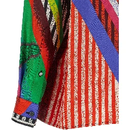 Multicolor Silk Blouse
