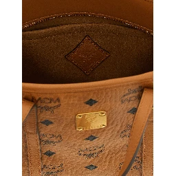 Brown Polyethylene Tote Bag
