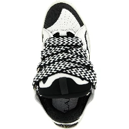 Bicolor Calfskin Chunky Sneakers