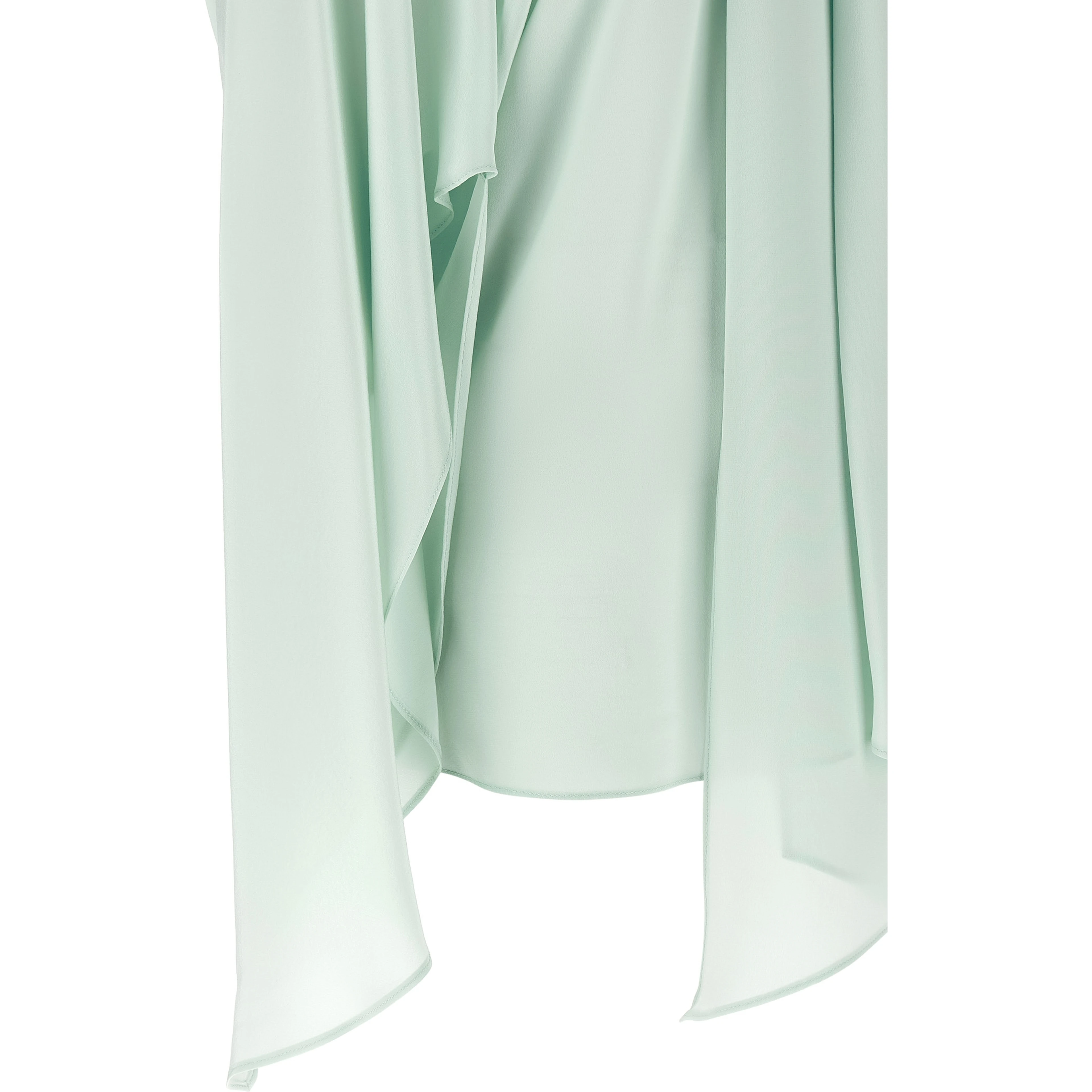 Bicolor Silk Blouse
