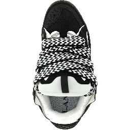 Bicolor Calfskin Chunky Sneakers
