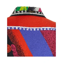 Multicolor Silk Blouse